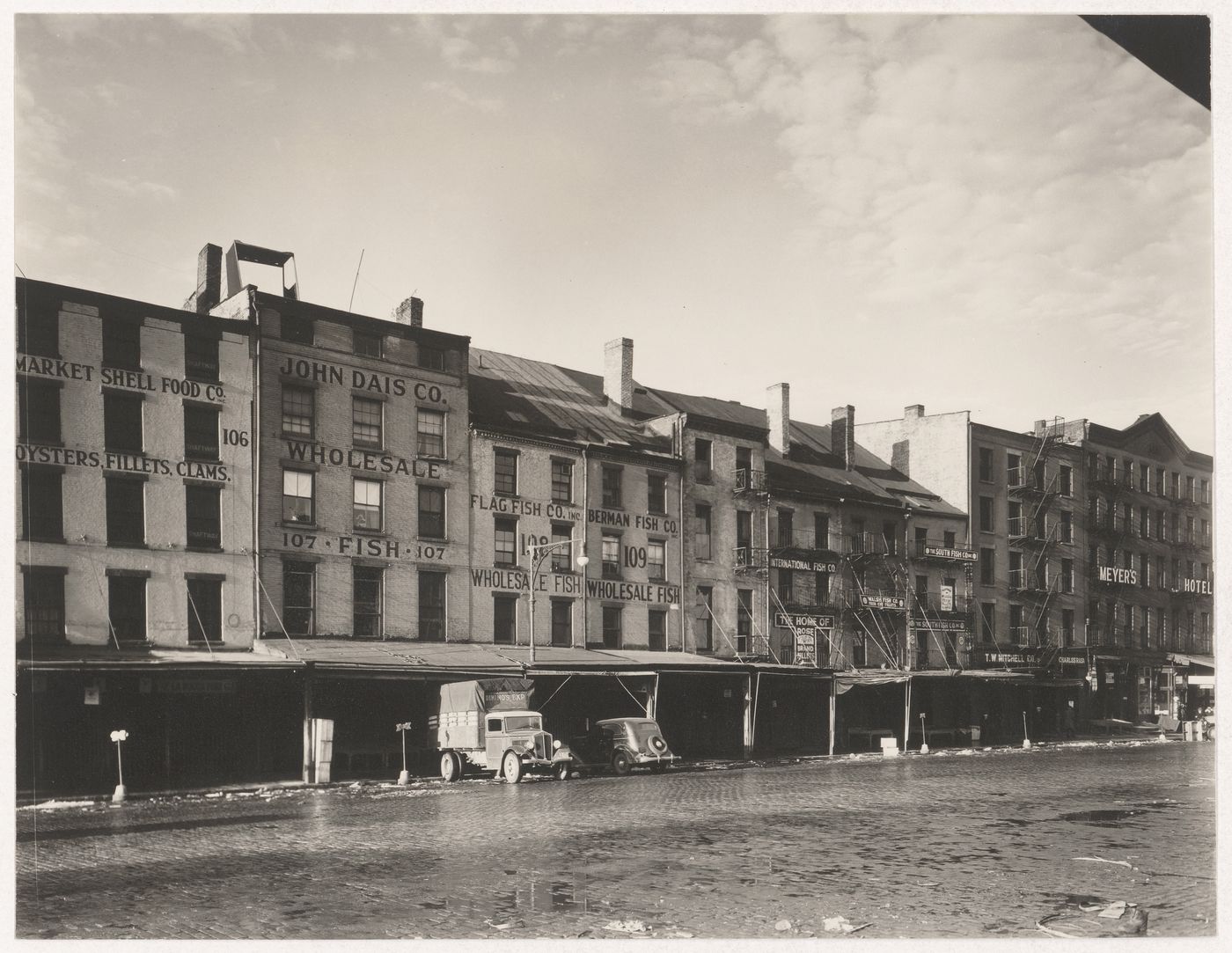 South Street Fish Markets, New York City, New York