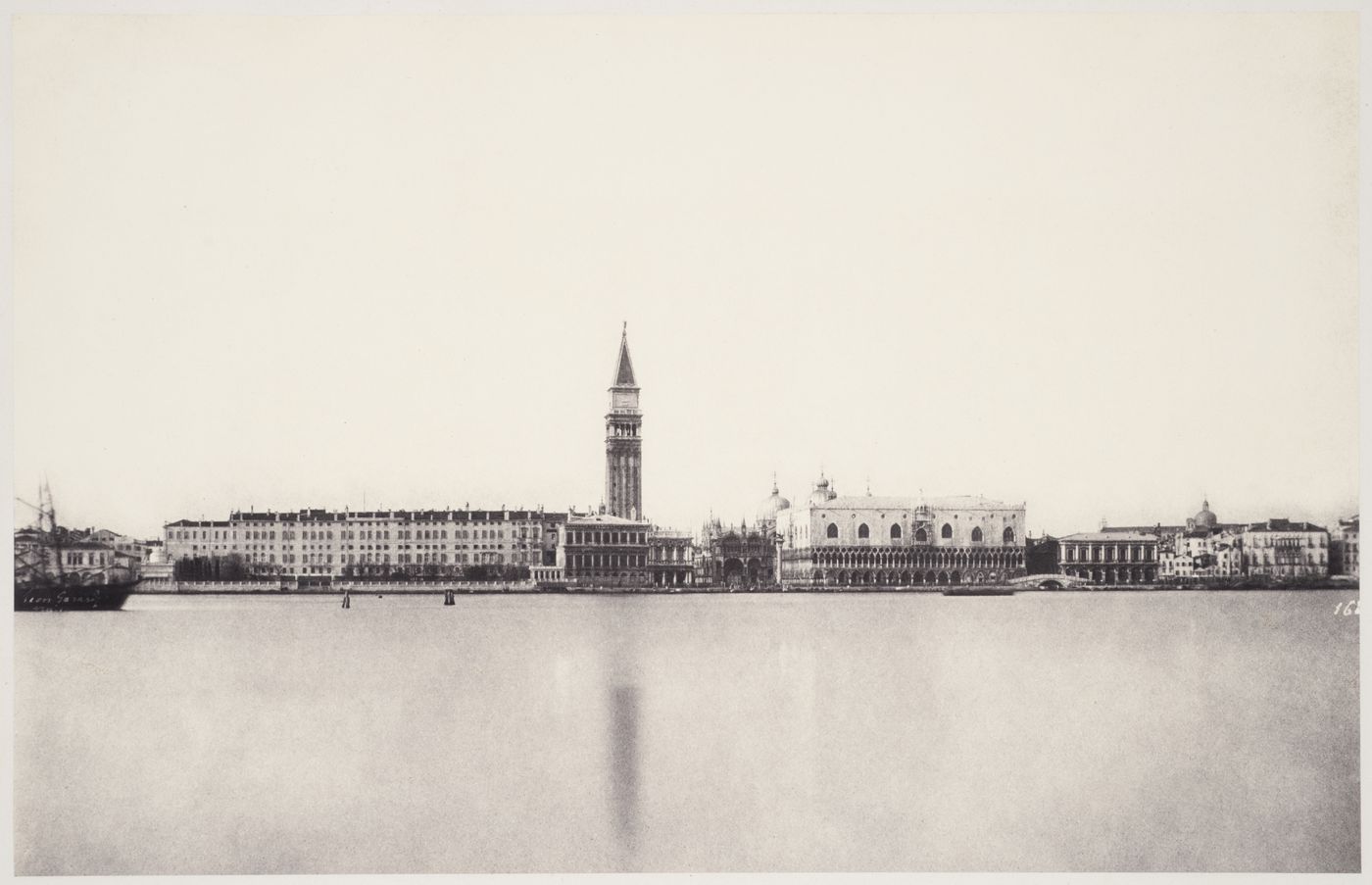 View of the Mole from Giudecca, with Grand Canal in foreground, Venice, Italy