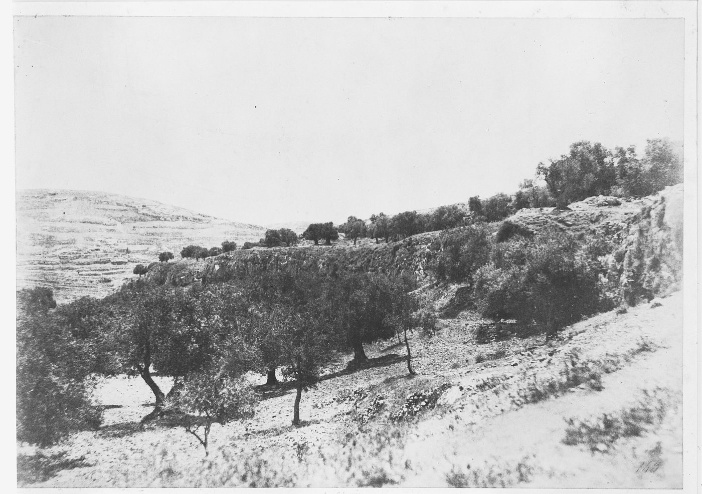 Jérusalem, Vallée de Hinnom, Vue Générale.