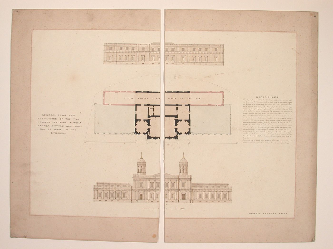 Competition design for the Fitzwilliam Museum