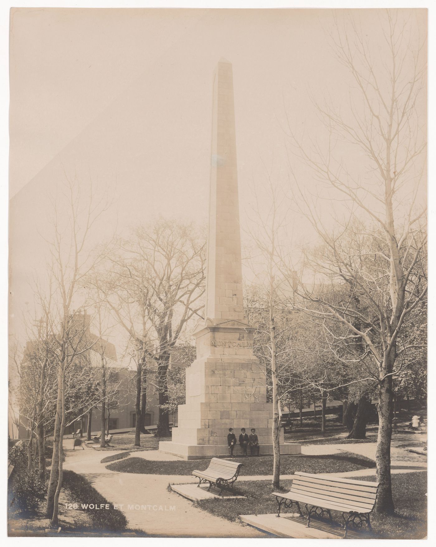 Wolfe and Montcalm Monument, Jardin des Gouverneurs [Governors' Garden], Québec, Québec