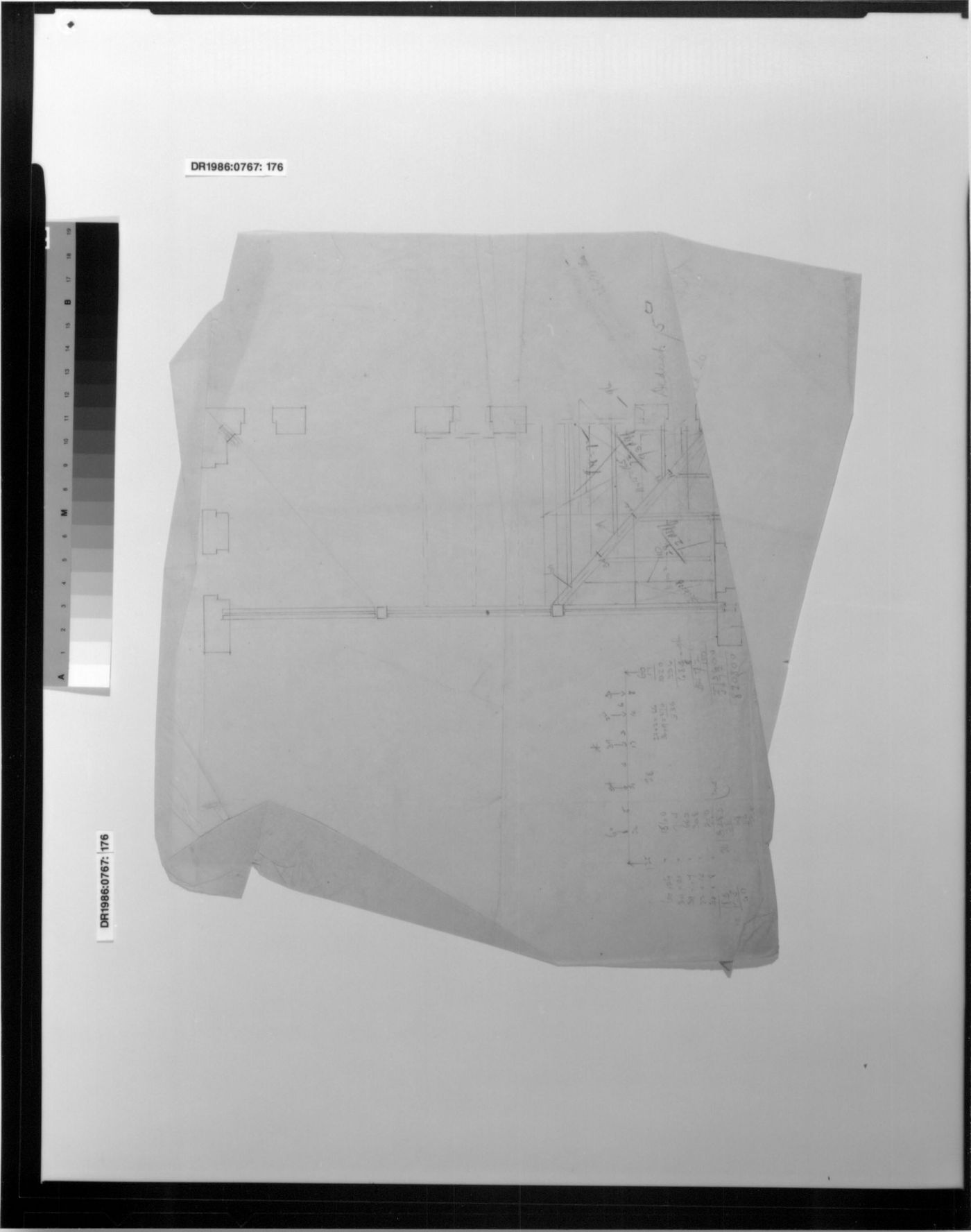 Monadnock Building, Chicago: Partial framing plan