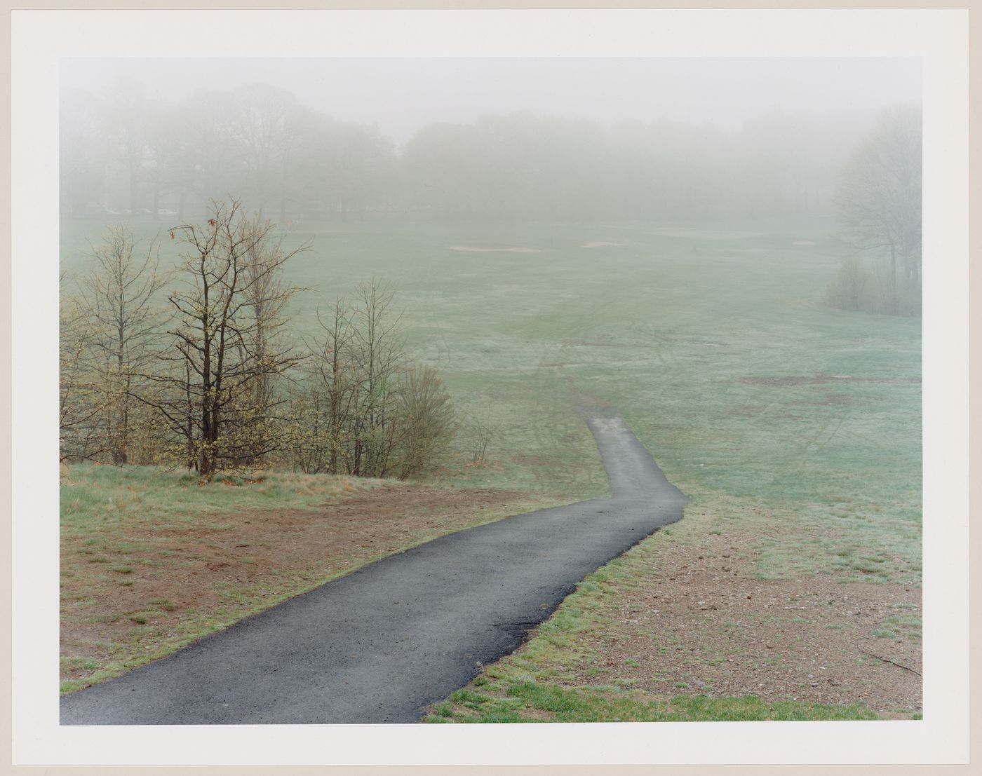 Viewing Olmsted: View towards Scarboro Pond, The Country Park, Franklin Park, Boston, Massachusetts