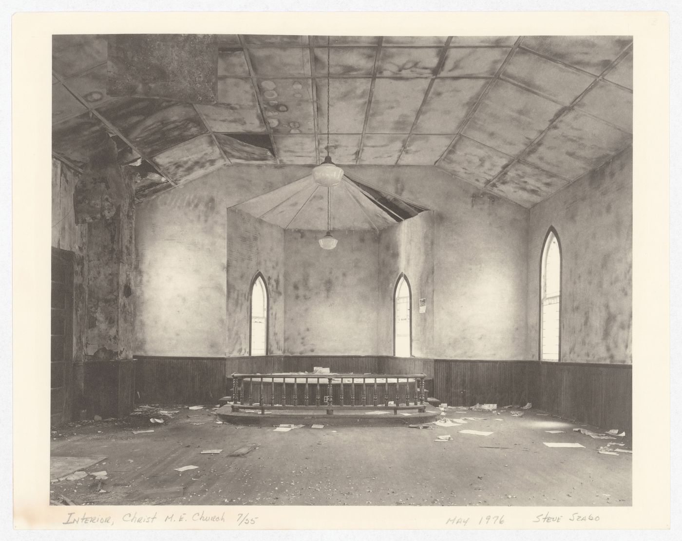 Interior, Christ M. E. chruch