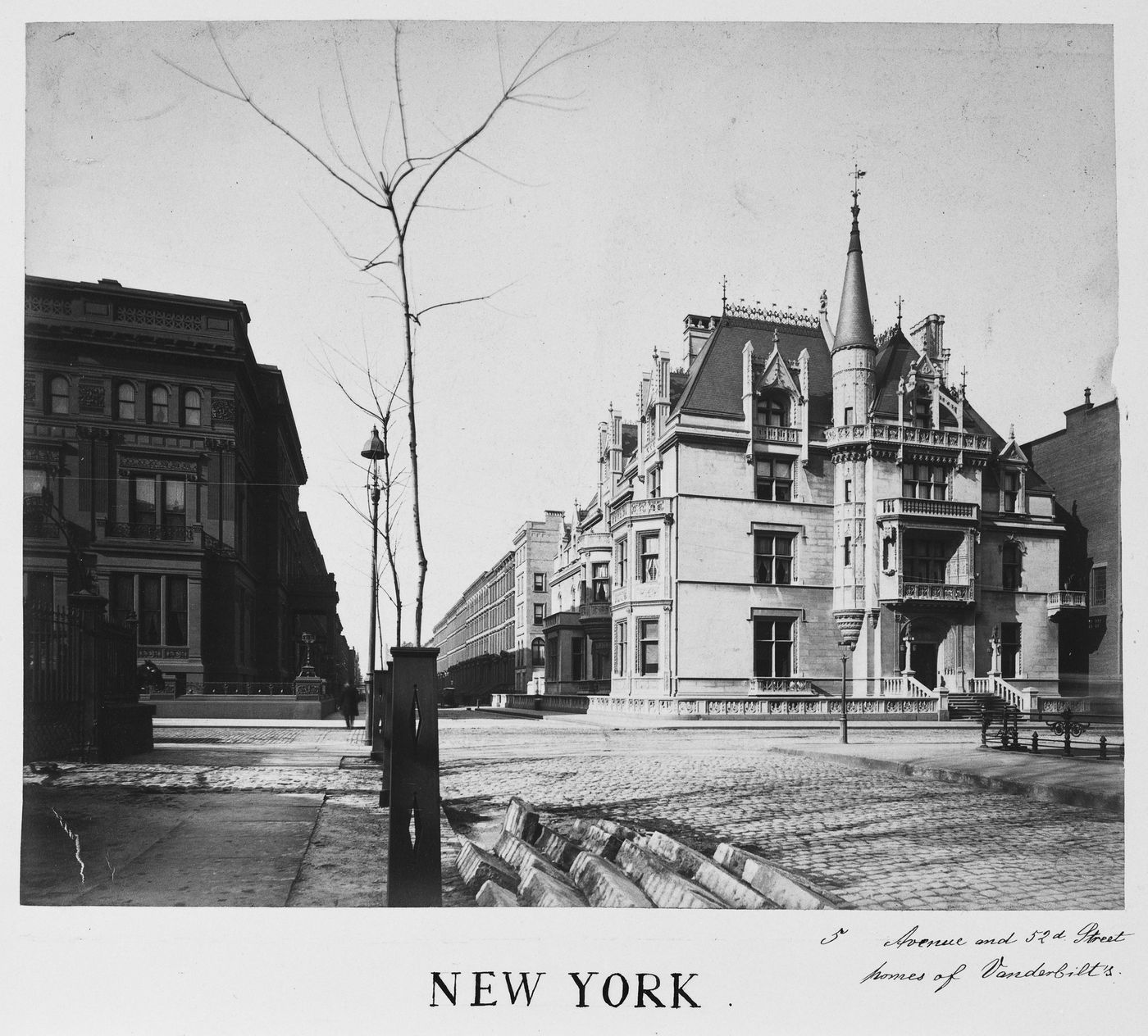 Vanderbilt home at 5th and 52nd, New York City, New York