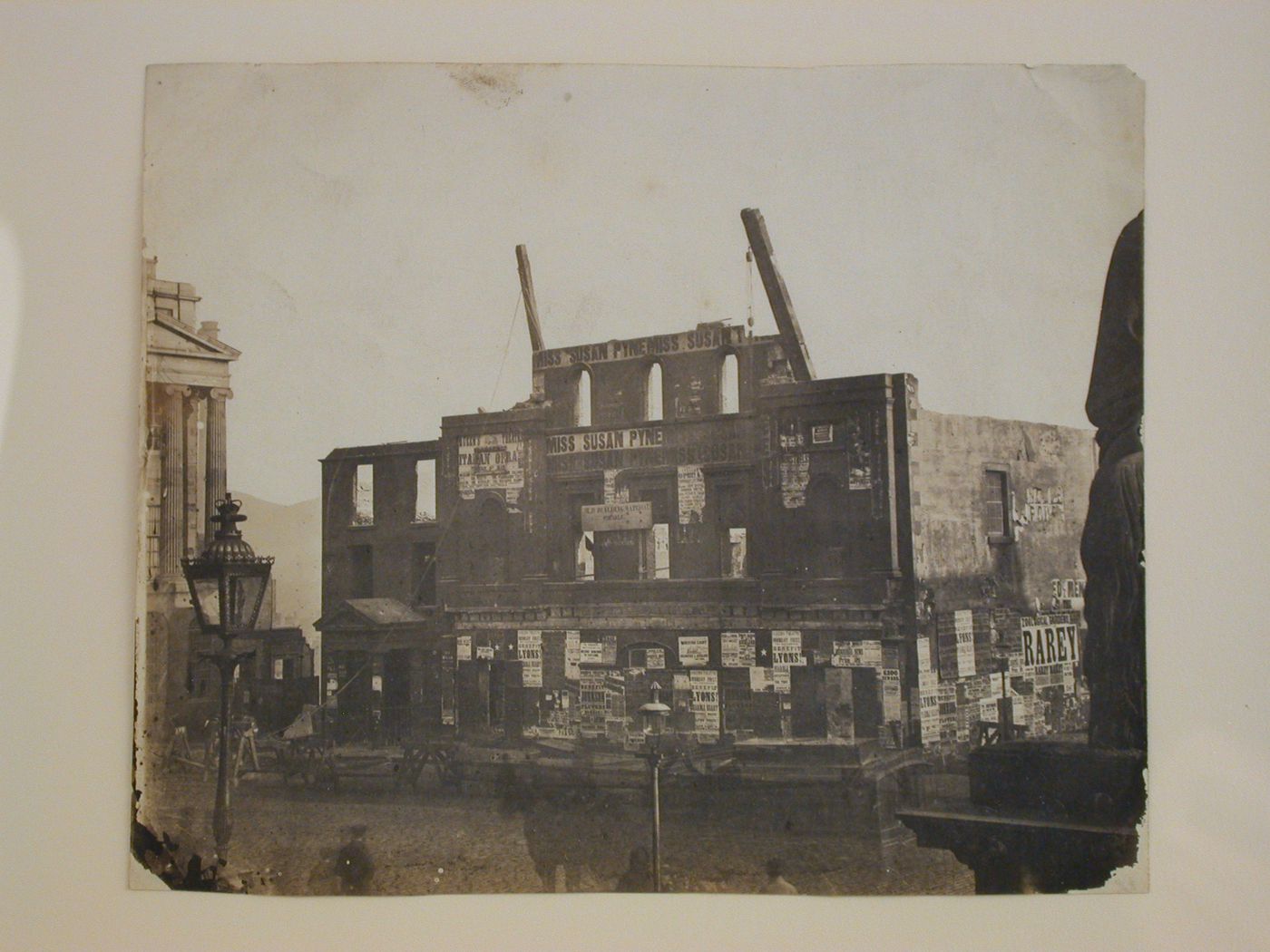 Demolition of Theatre Royal, Edinburgh