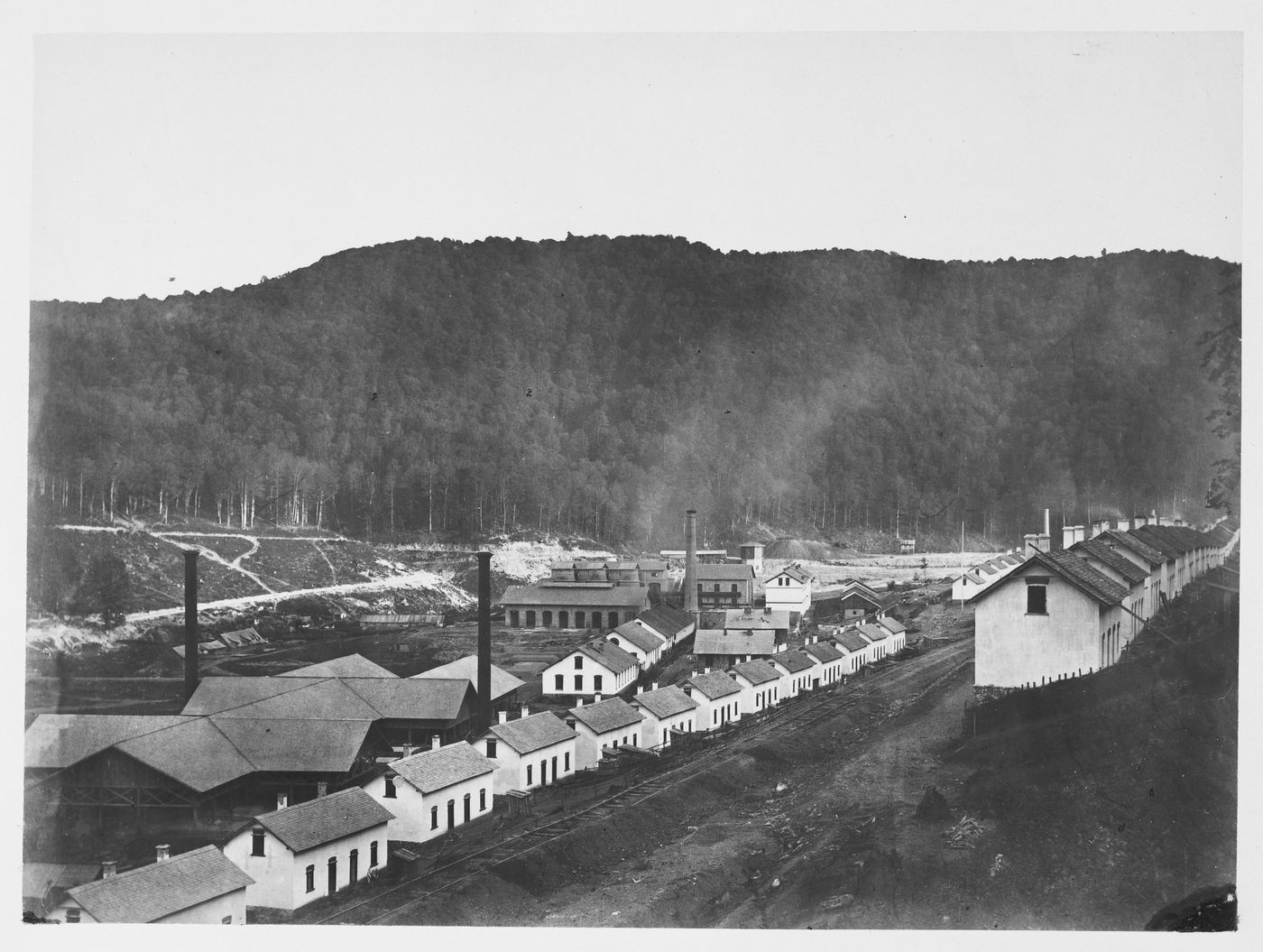 Industrial Scene: Ansicht Der Anina, Romania