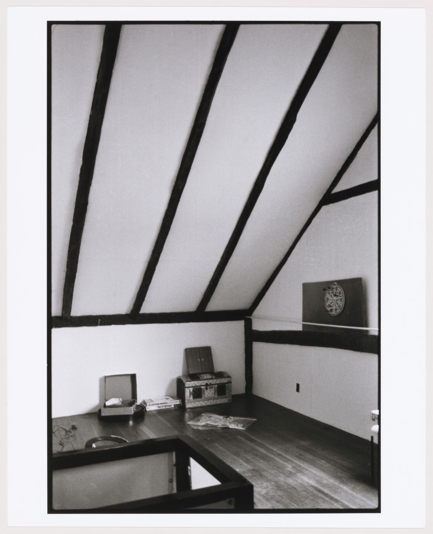 Interior view of Mary Callery Barn's room, Huntington, Long Island, New York, United States