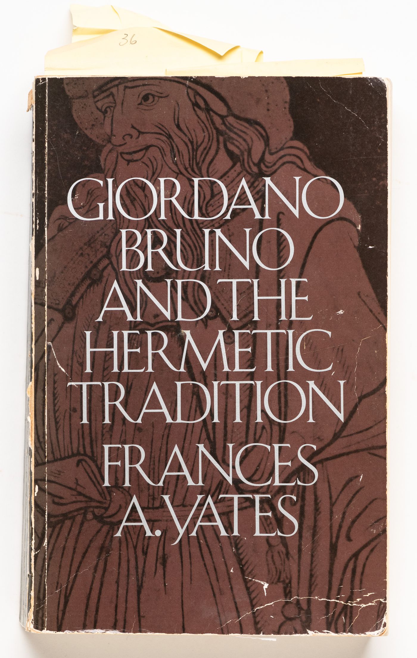 Copy of Giordano Bruno and the Hermetic Tradition by Frances A. Yates and images related to the life and work of Froebel