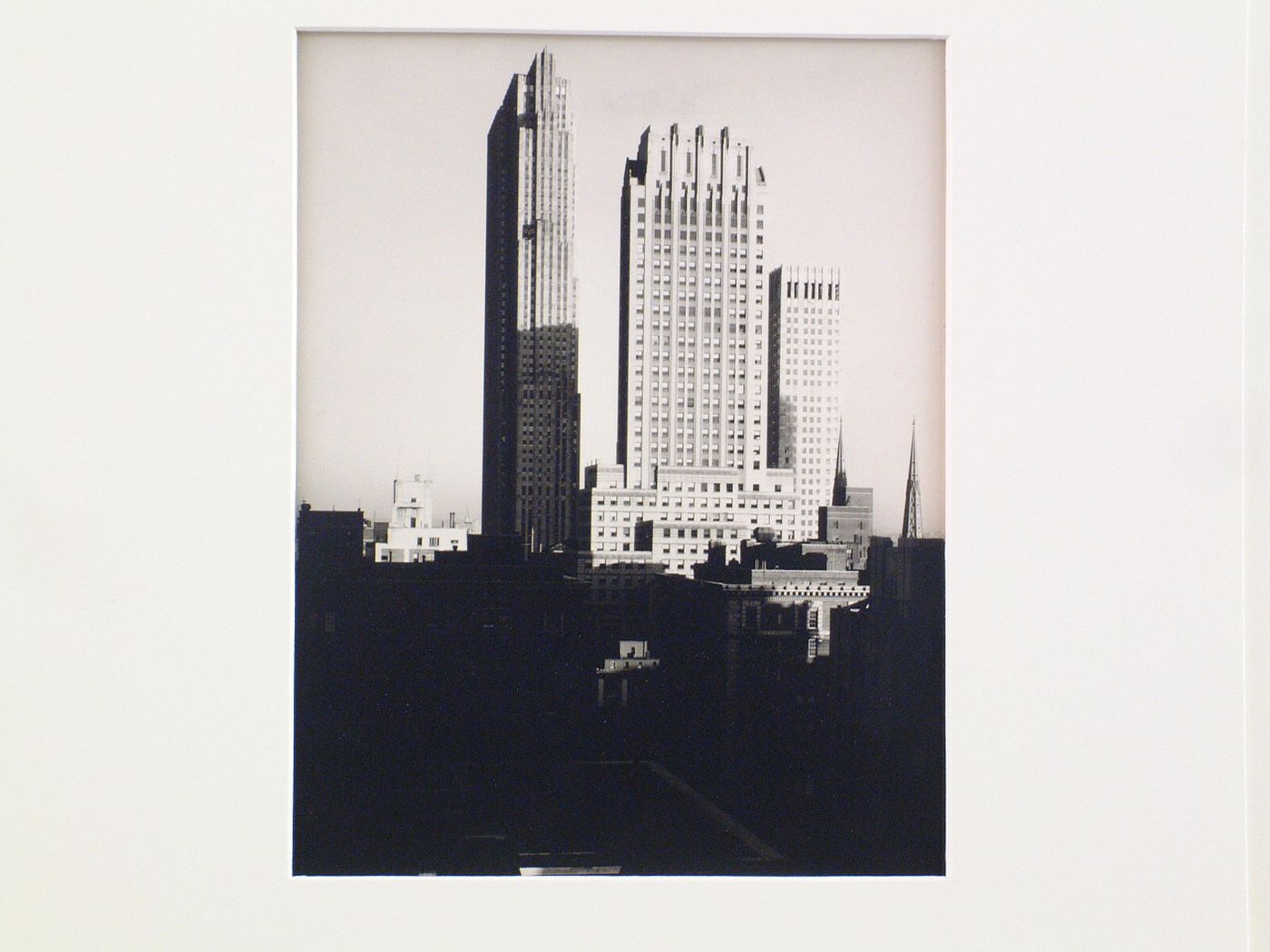 Rockefeller Center seen from the Shelton Hotel