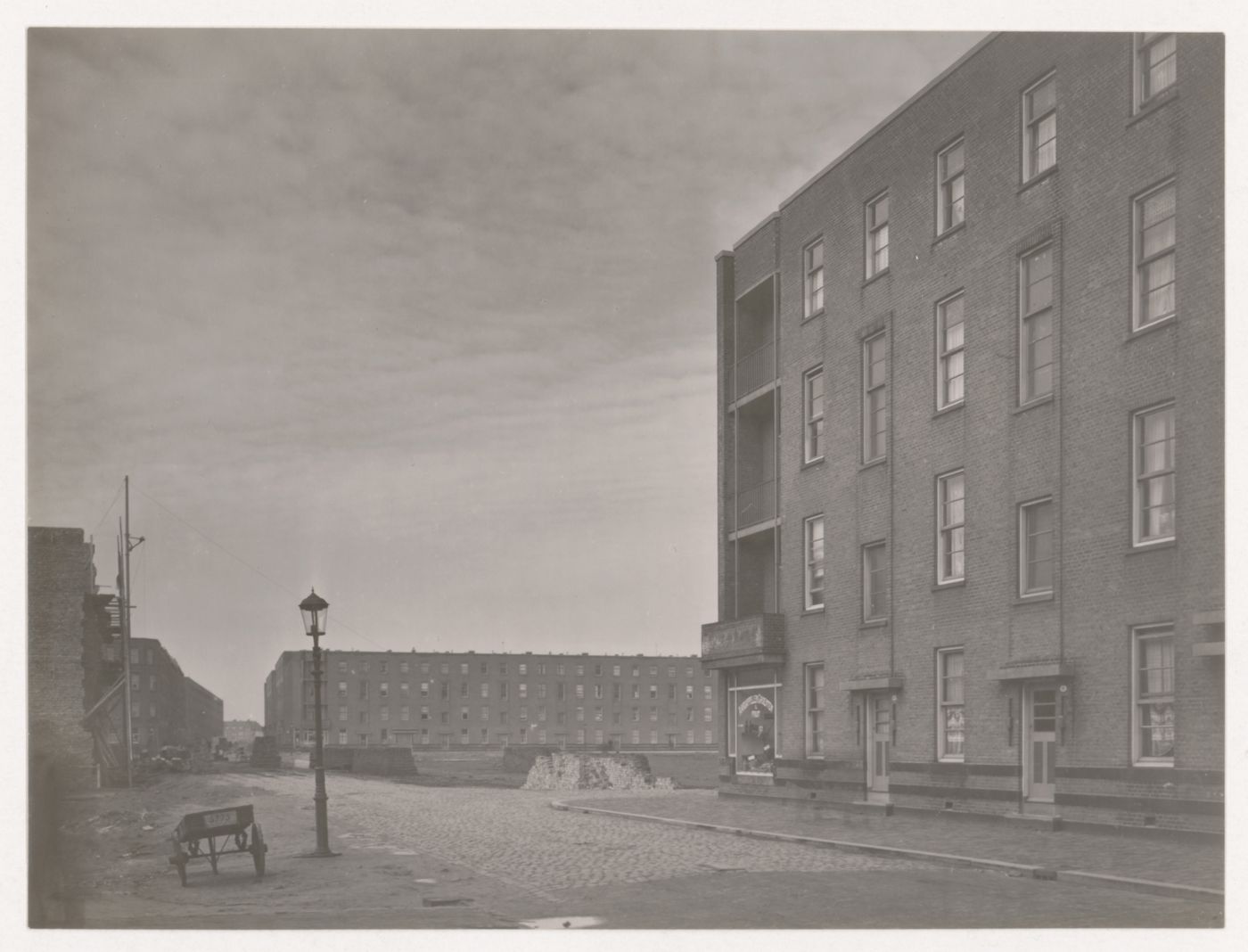 Exterior view of Tusschendijken Housing Estate, Rotterdam, Netherlands