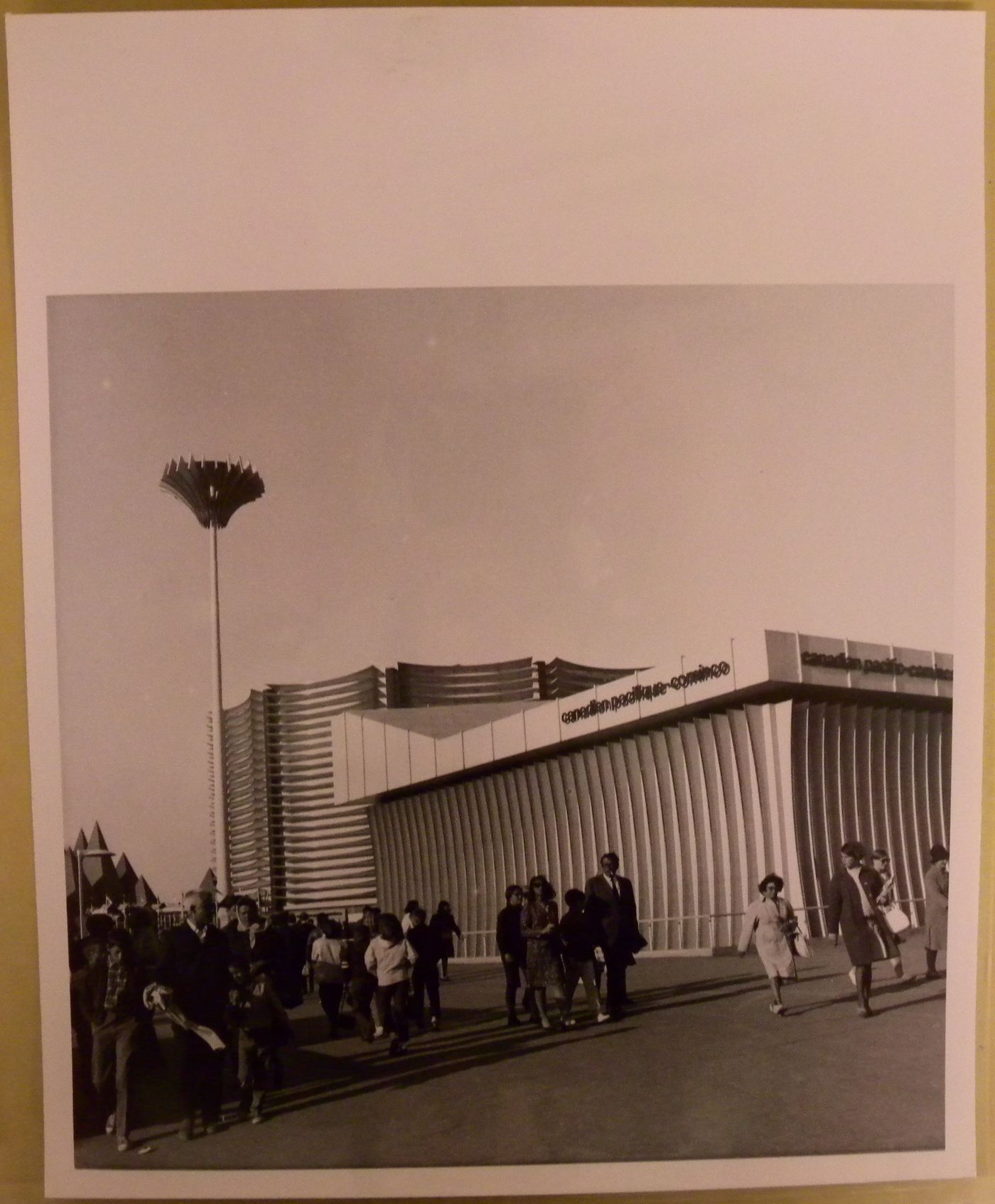 View of the Canadian Pacific-Cominco Pavilion, Expo 67, Montréal, Québec