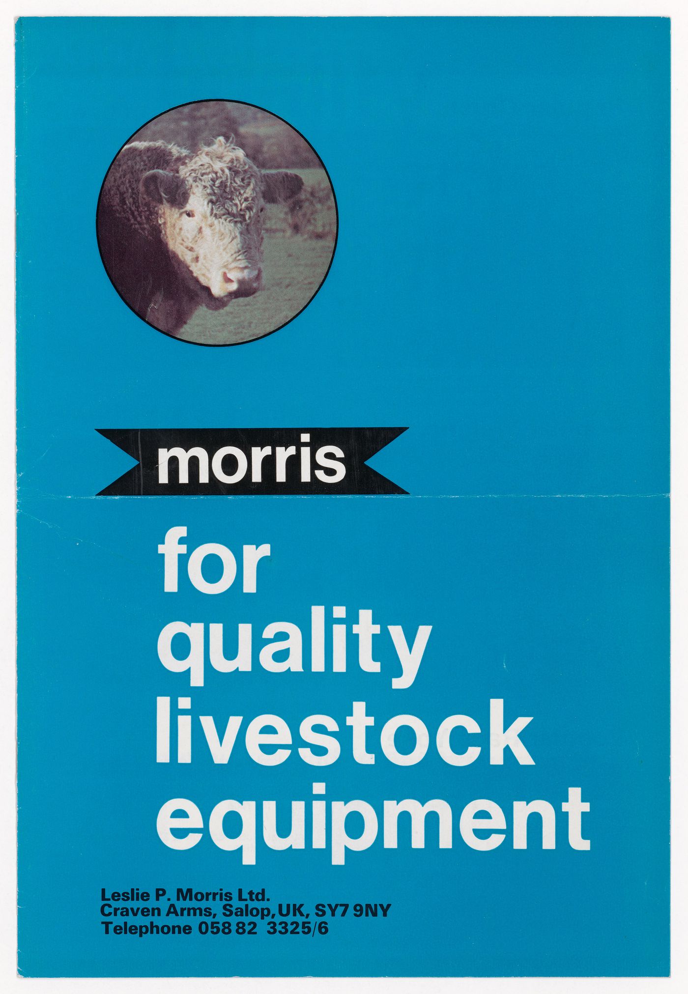 Catalogue of "Morris: for quality livestock equipment" (from Westpen project records)