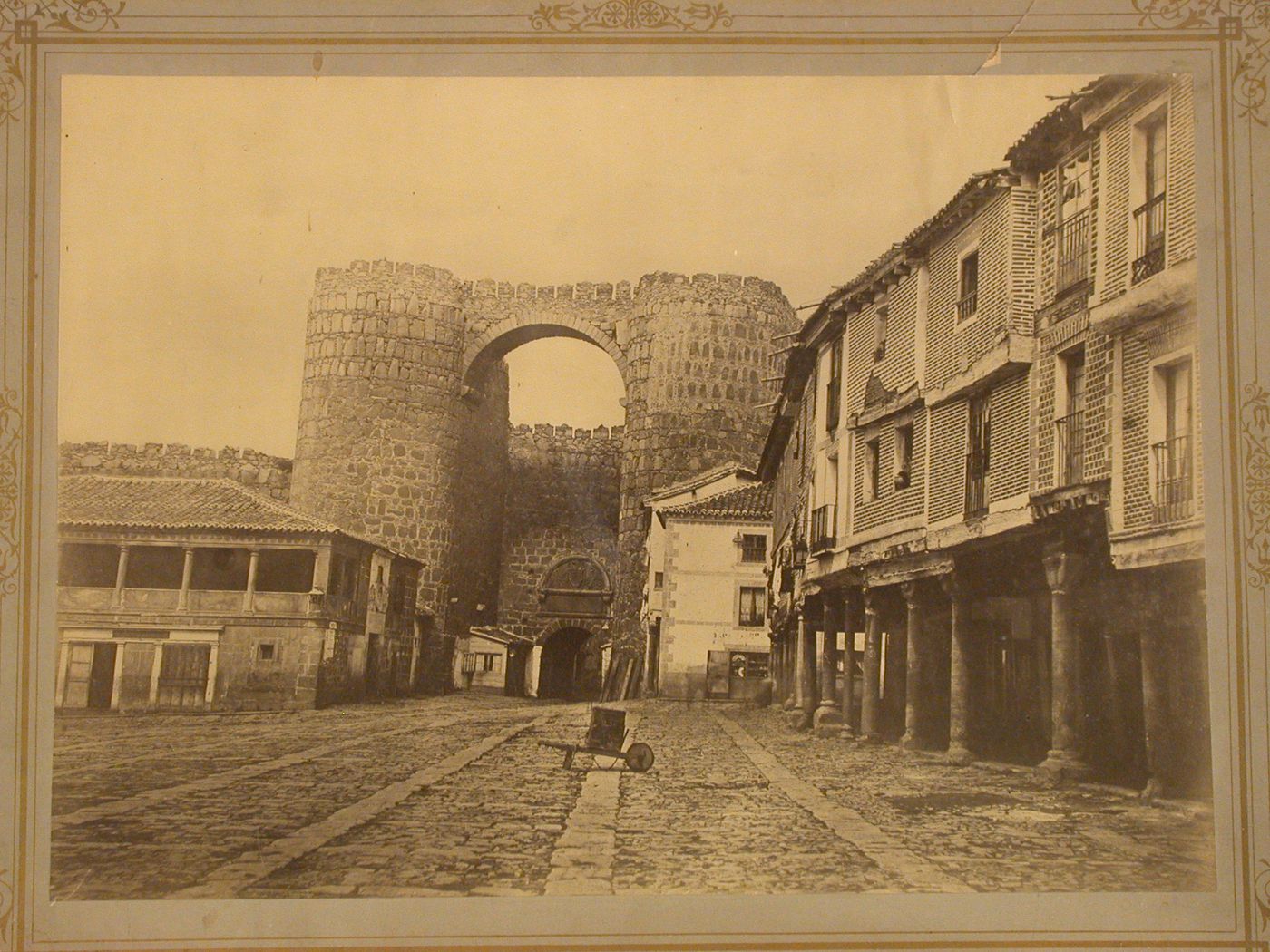 "La Puerta del Alcazar Avila"; The Alcazar Portal Avila, Spain