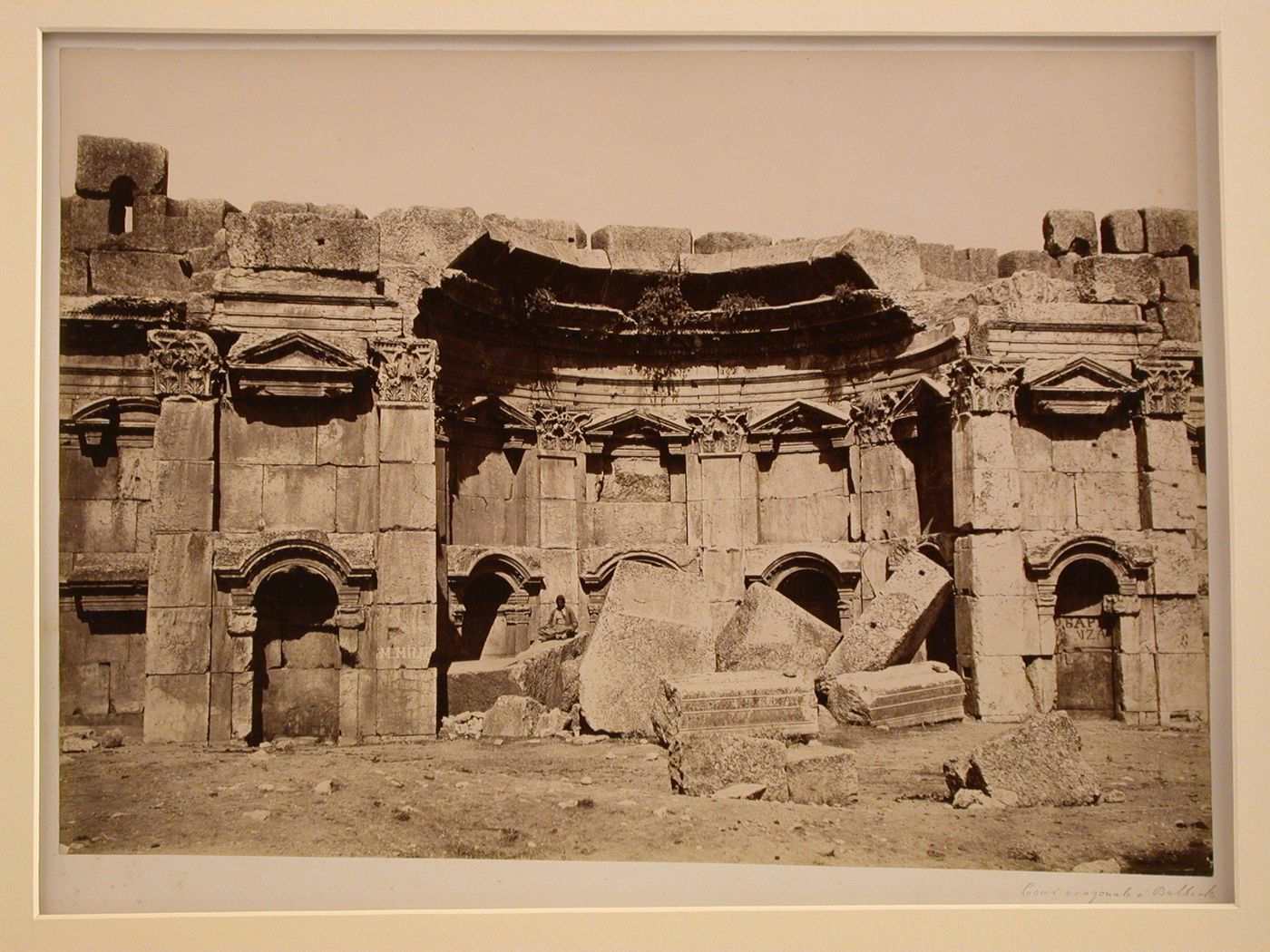 Court of the Altar, Temple of Jupiter, Baalbek, Lebanon