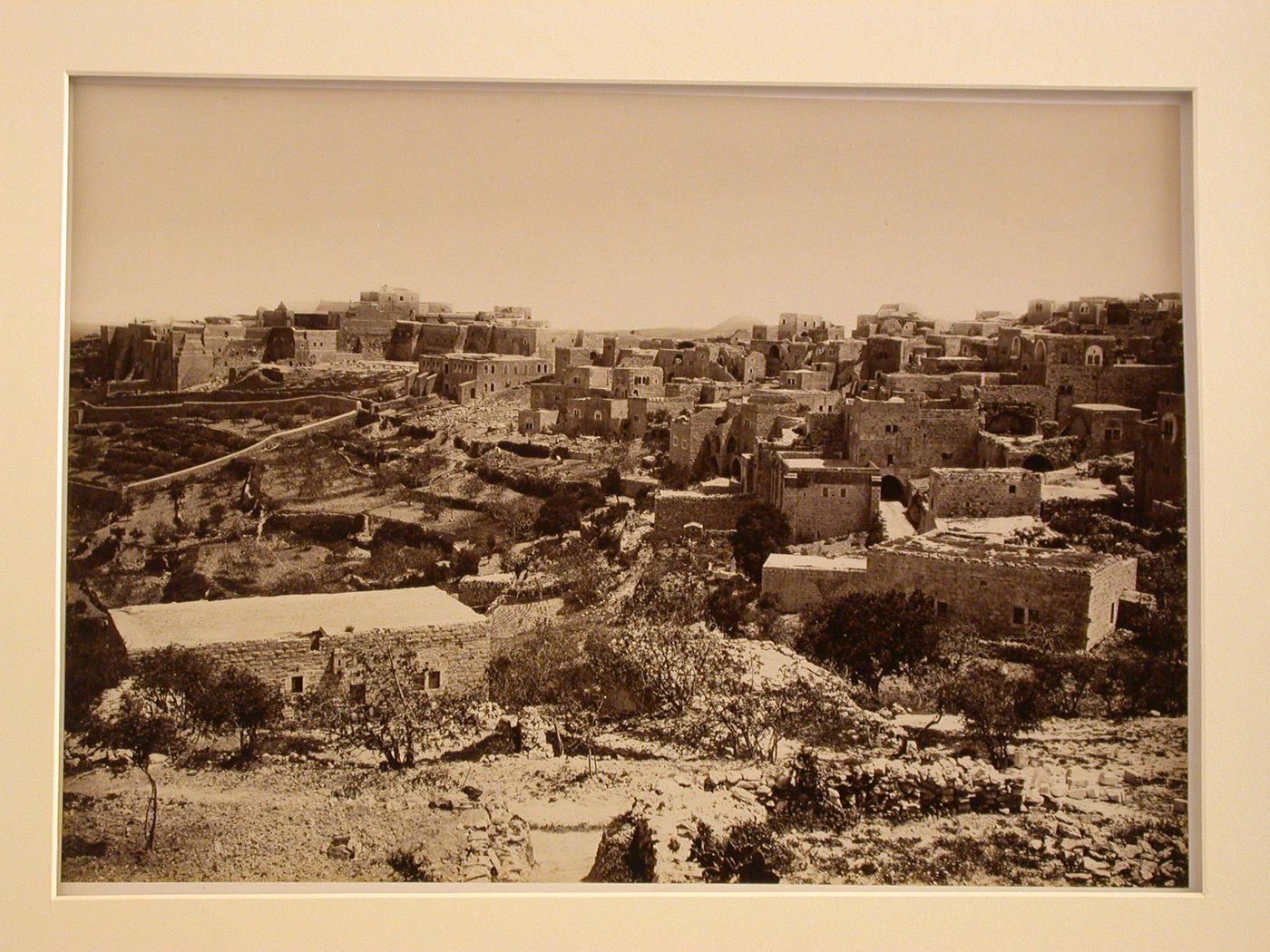 Over view of village, Bethlehem, Palestine