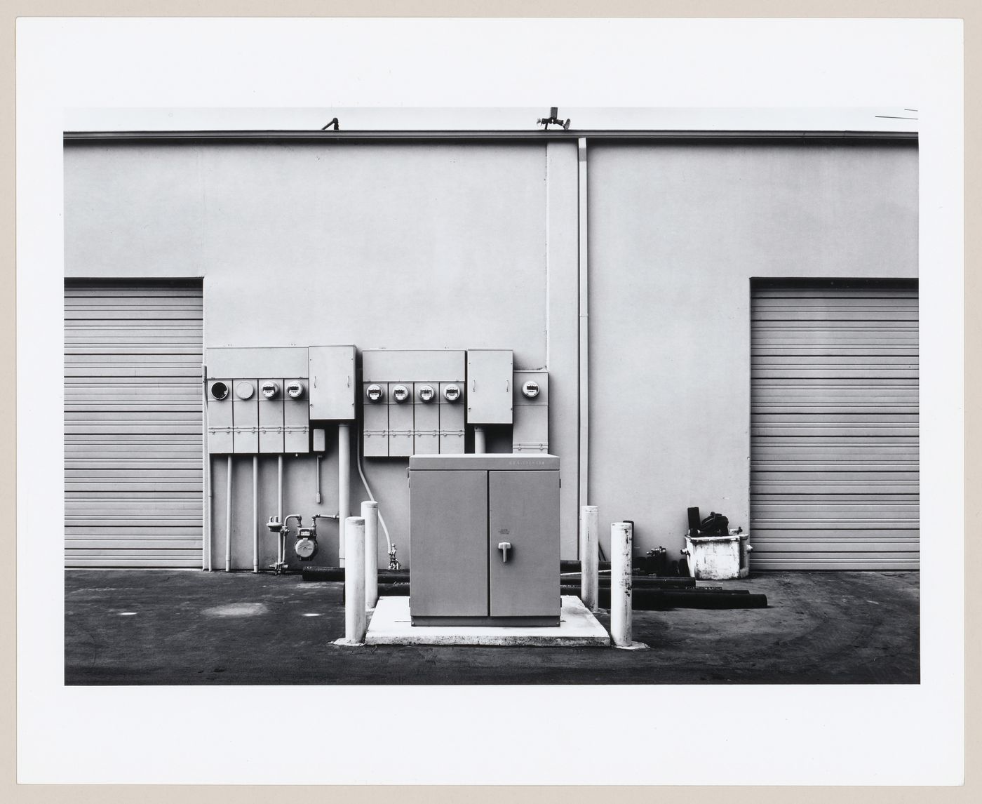 View of the north wall of Niguel Hardware, 26087 Getty Drive, Laguna Niguel, California, United States, from the series “The new Industrial Parks near Irvine, California”