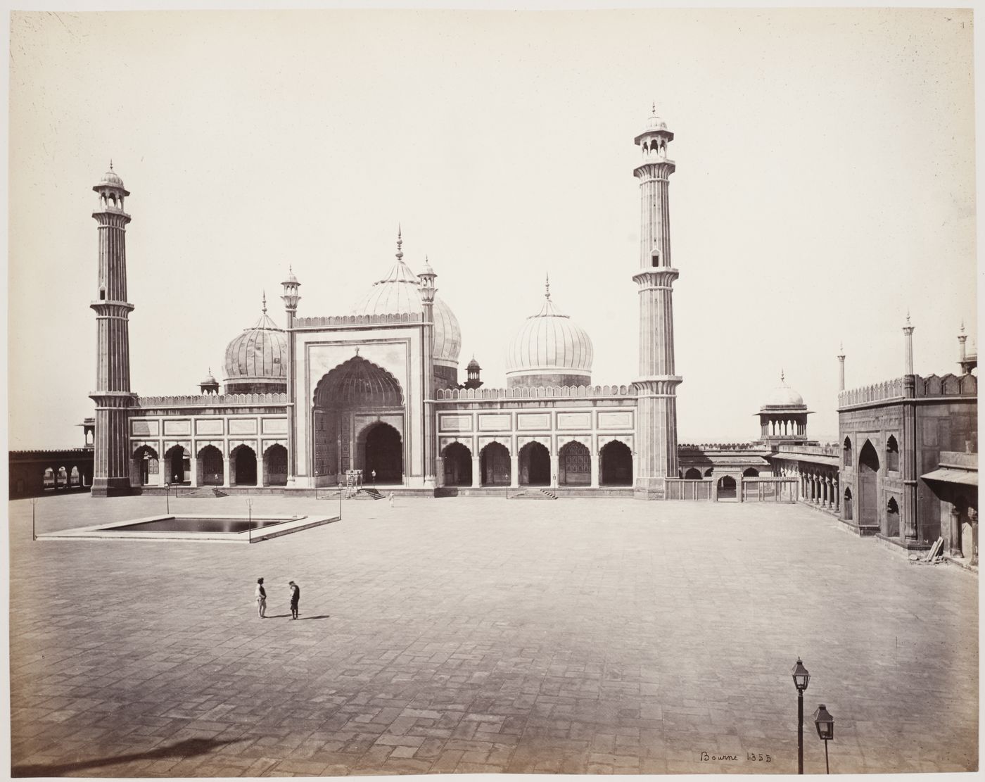 View of the Jami Masjid, Delhi, India