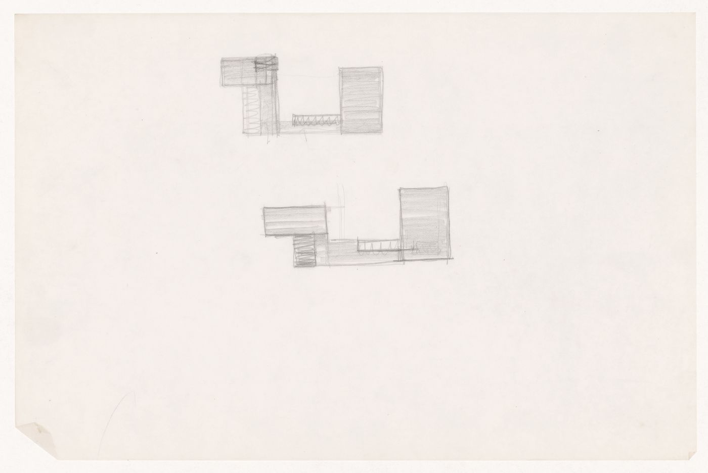 Sketch plans for the Field House, Gymnasium and Natatorium complex