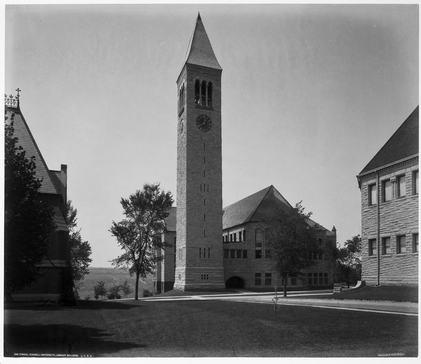 646 Ithaca, Cornell University, Library Building L.V.R.R.