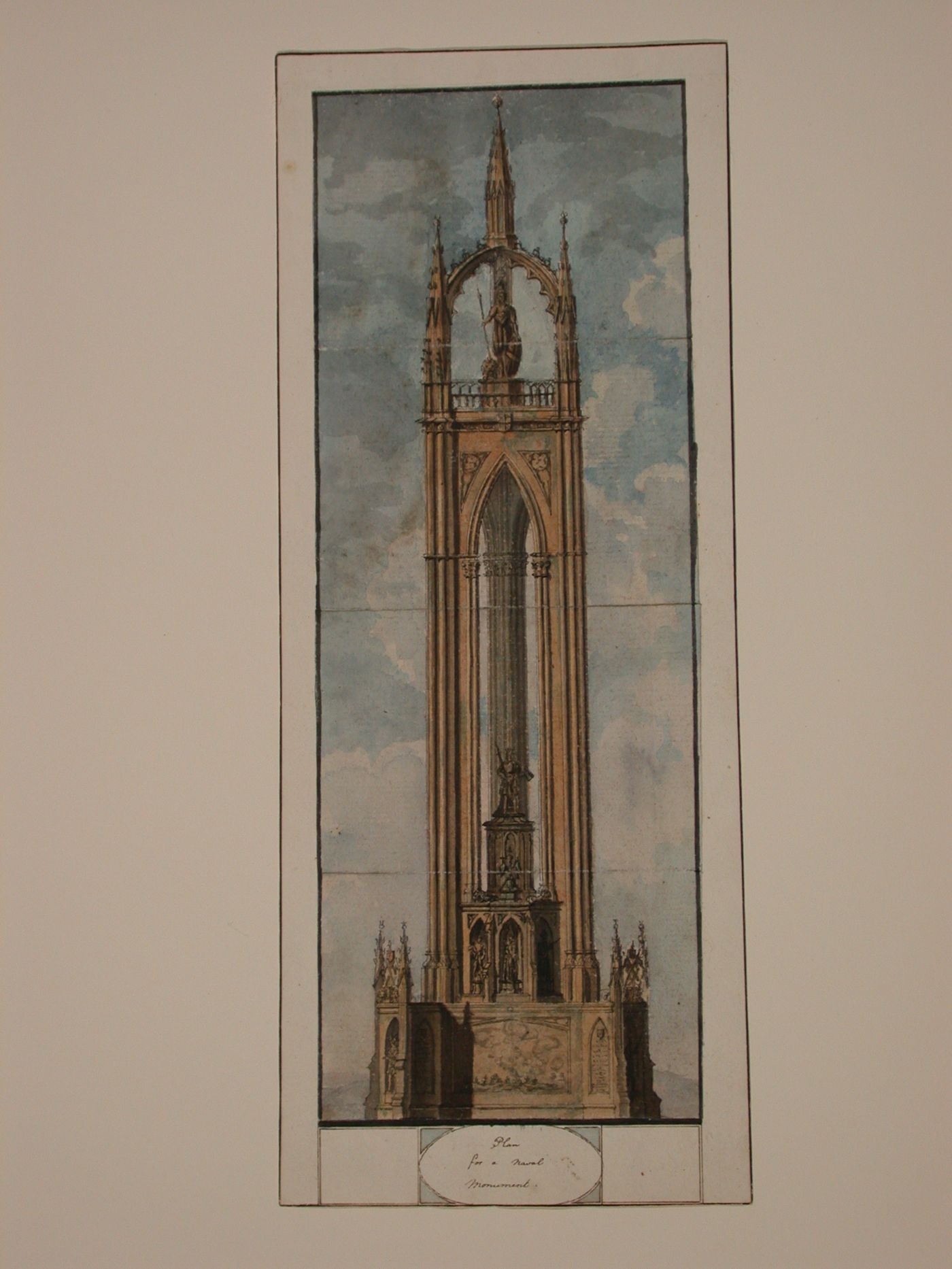 Design for a naval monument