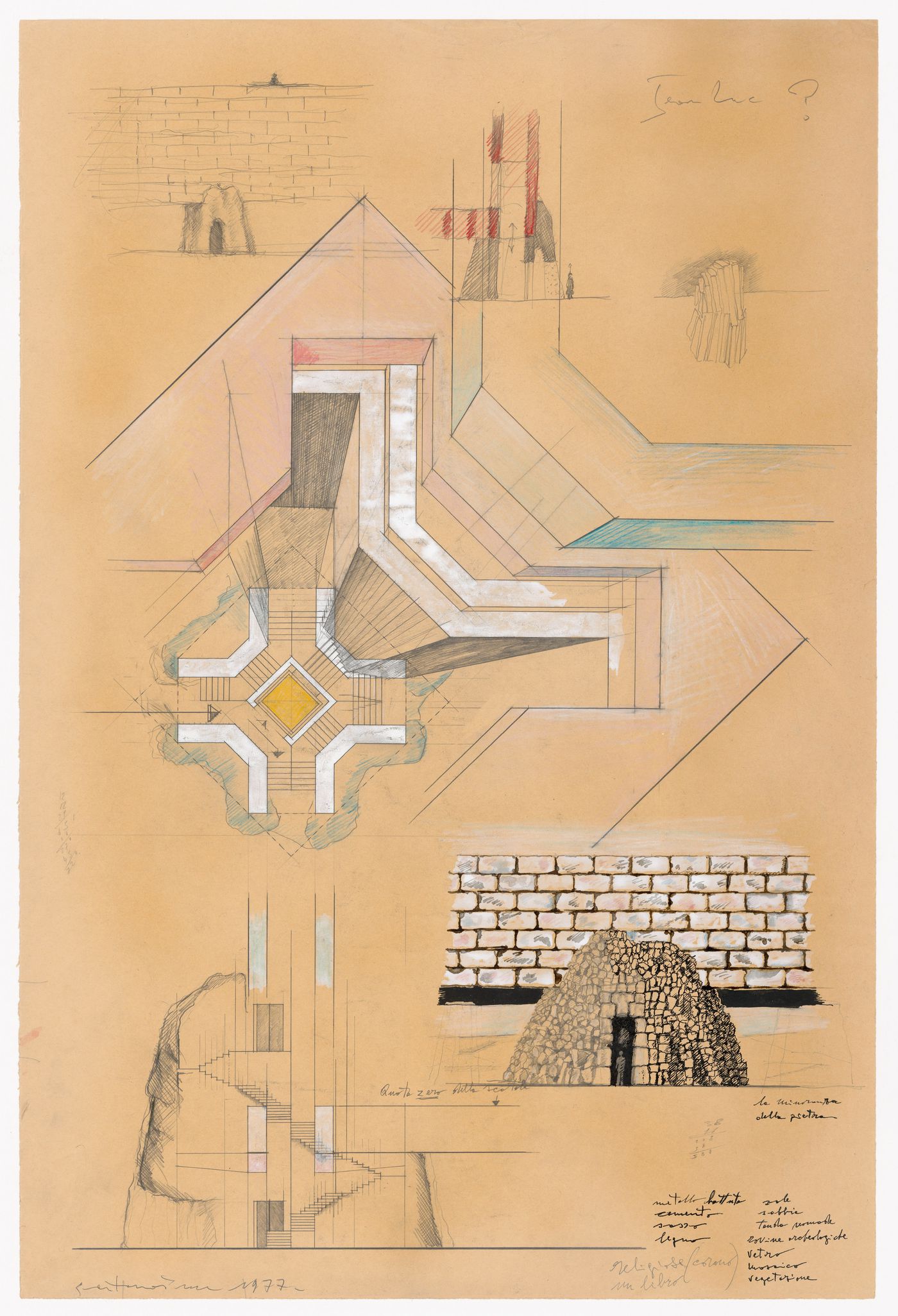 Details for Pahlavi National Library Competition, Tehran, Iran