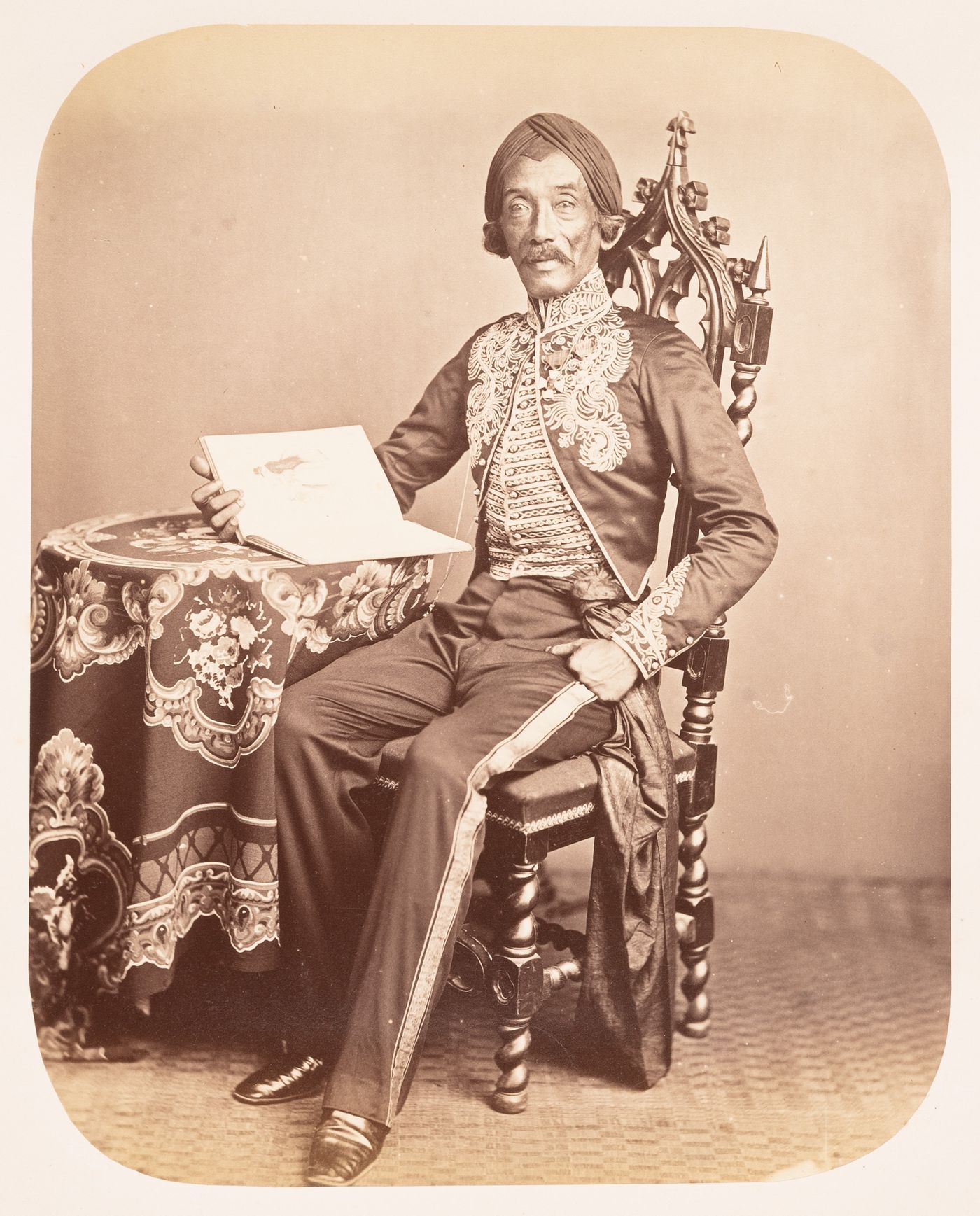 Portrait of Raden Saleh, Batavia (now Jakarta), Dutch East Indies (now Indonesia)