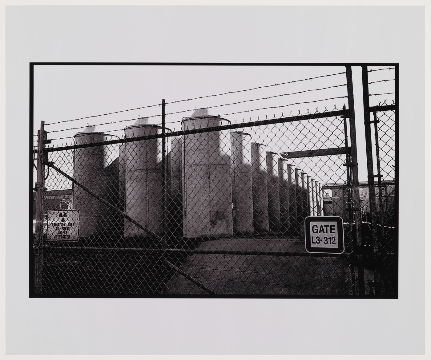 Gate L-3 312, Spent Fuel Dry Storage Pad, Bruce Nuclear Complex, near the Bruce Peninsula, Ontario