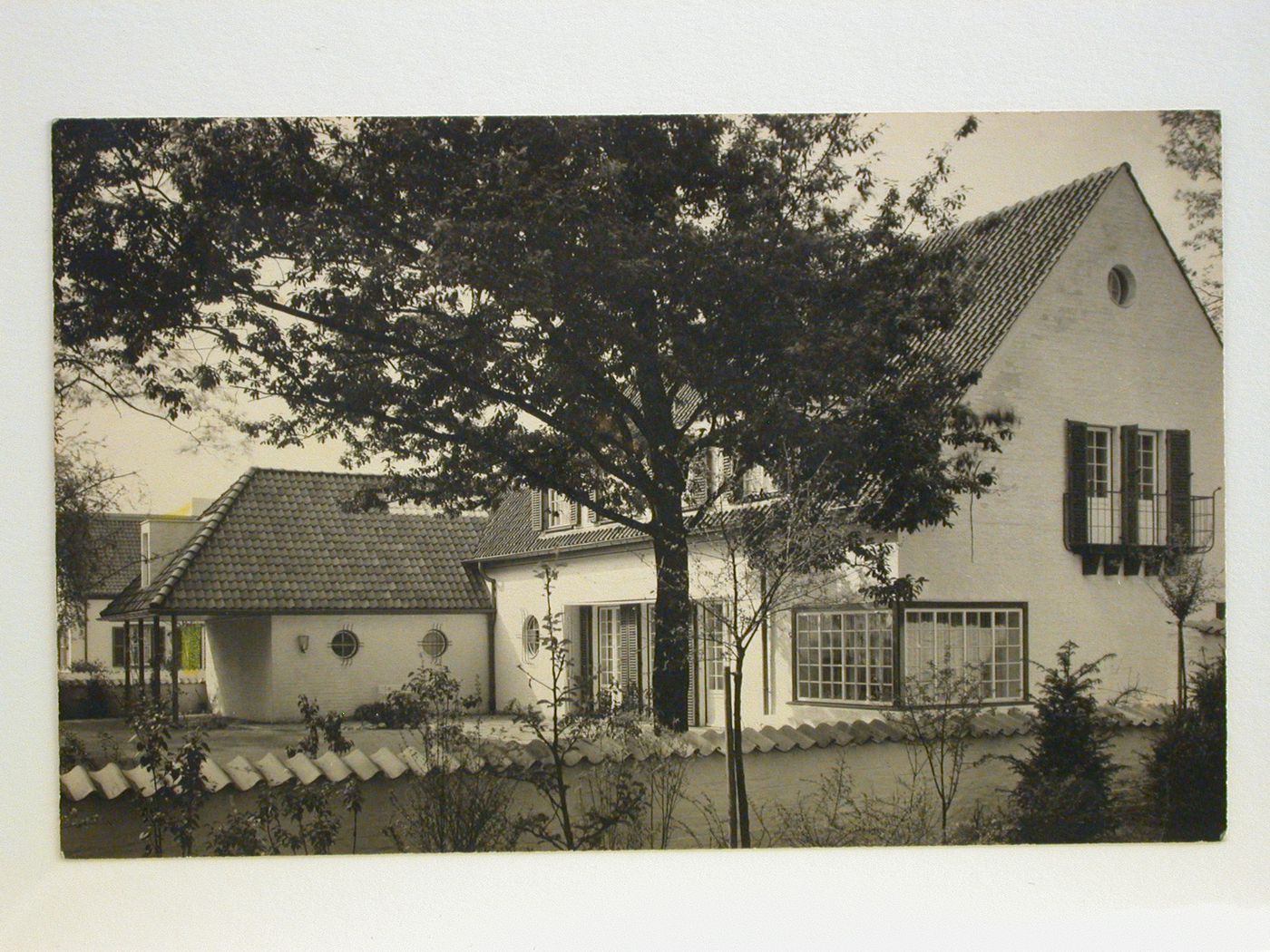 Rear view of a house, Cologne, Germany