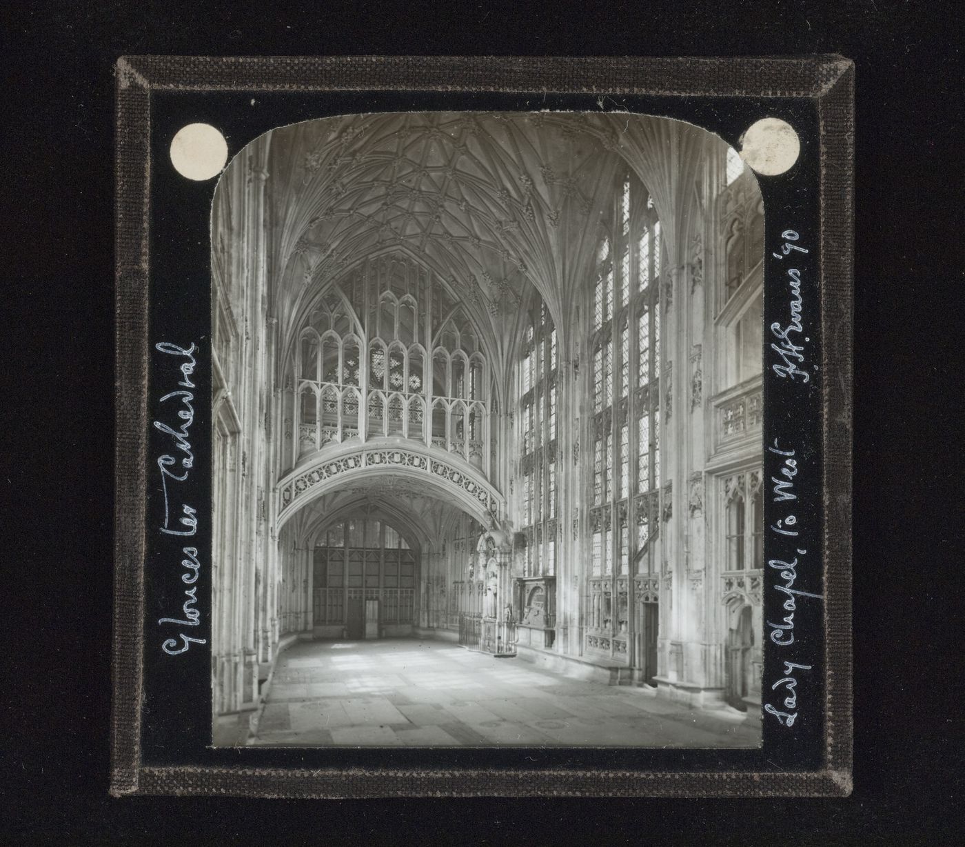 View of Lady Chapel to the west, Gloucester Cathedral, Gloucester, Gloucestershire, England