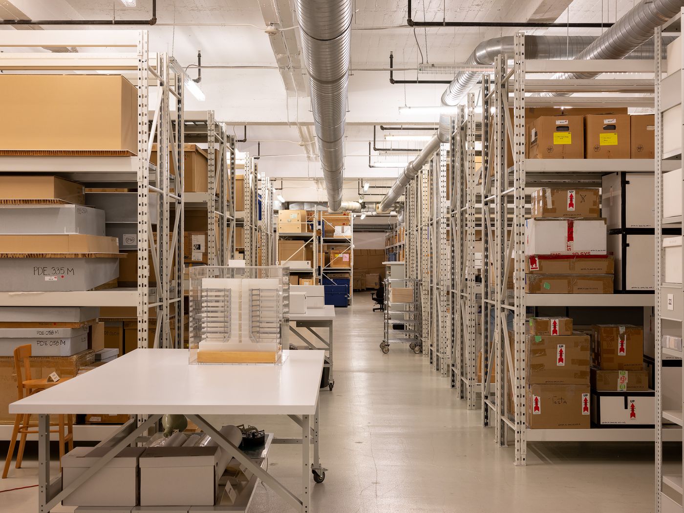 The Museum Is Not Enough: View of storage space