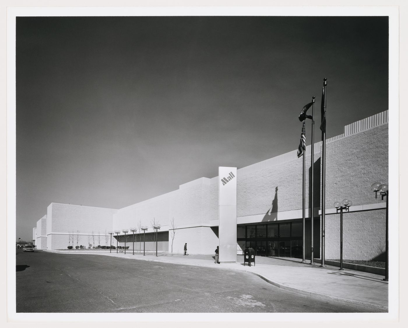 Partial view of an entrance to the Staten Island Mall, Staten Island, New York, United States