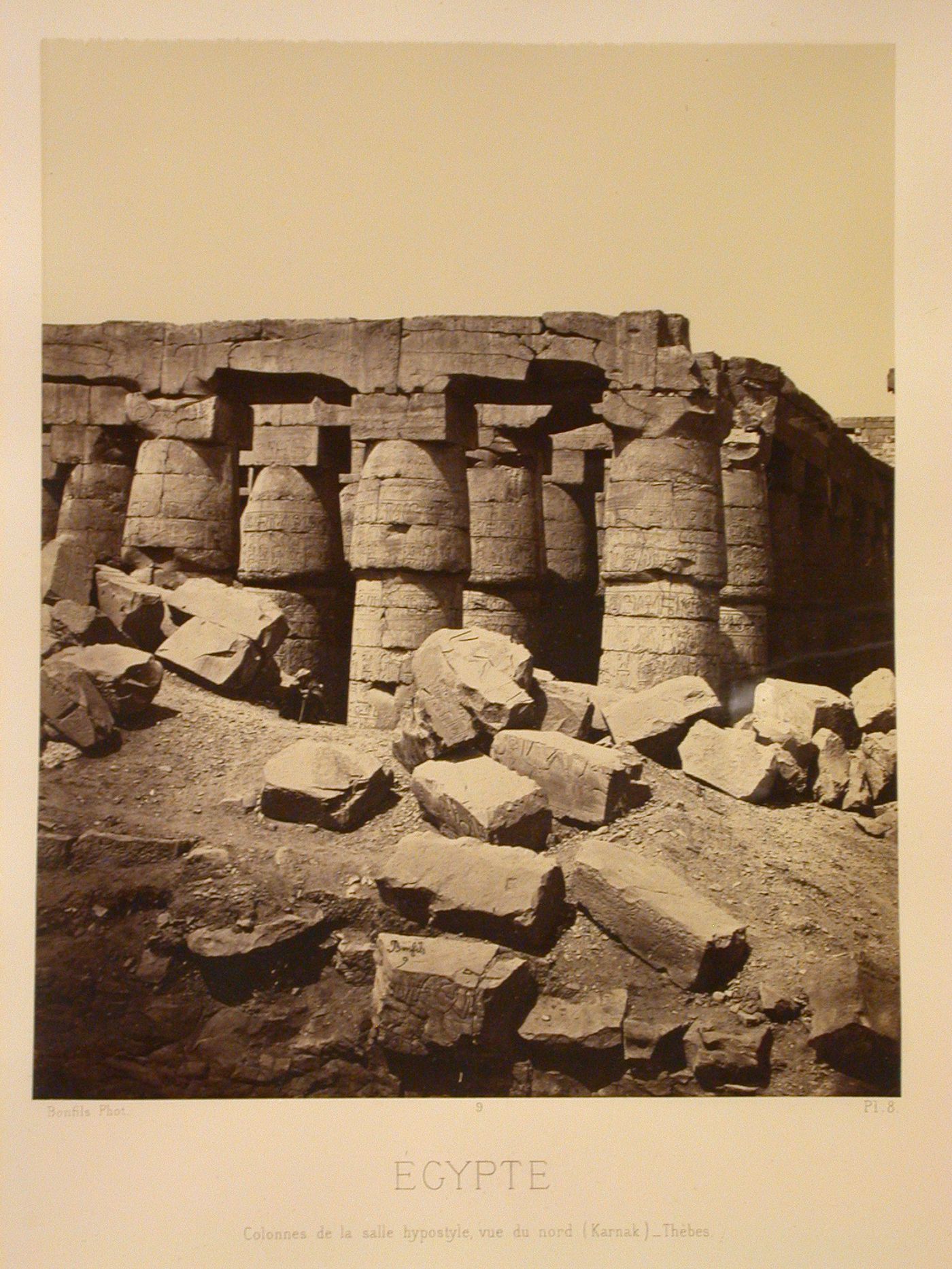 Colonnes, Karnak