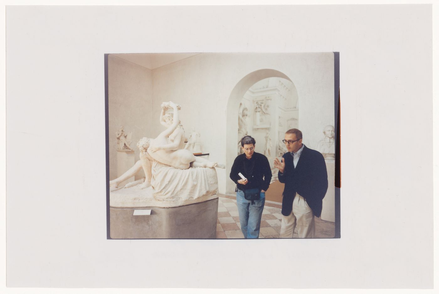 Interior view of the Plaster Cast Gallery showing casts, Phyllis Lambert and Paolo Costantini, Museo Canoviano, Possagno, Italy