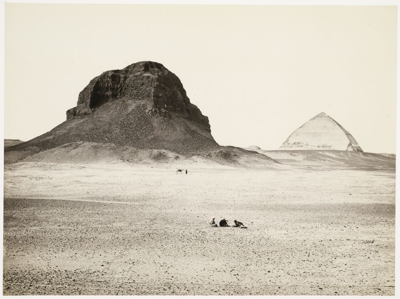 The Pyramids of Dashoor, from the East