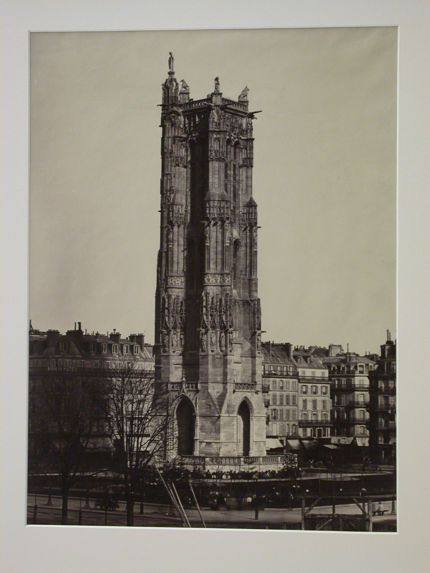 View of the Tour St. Jacques, Paris, France