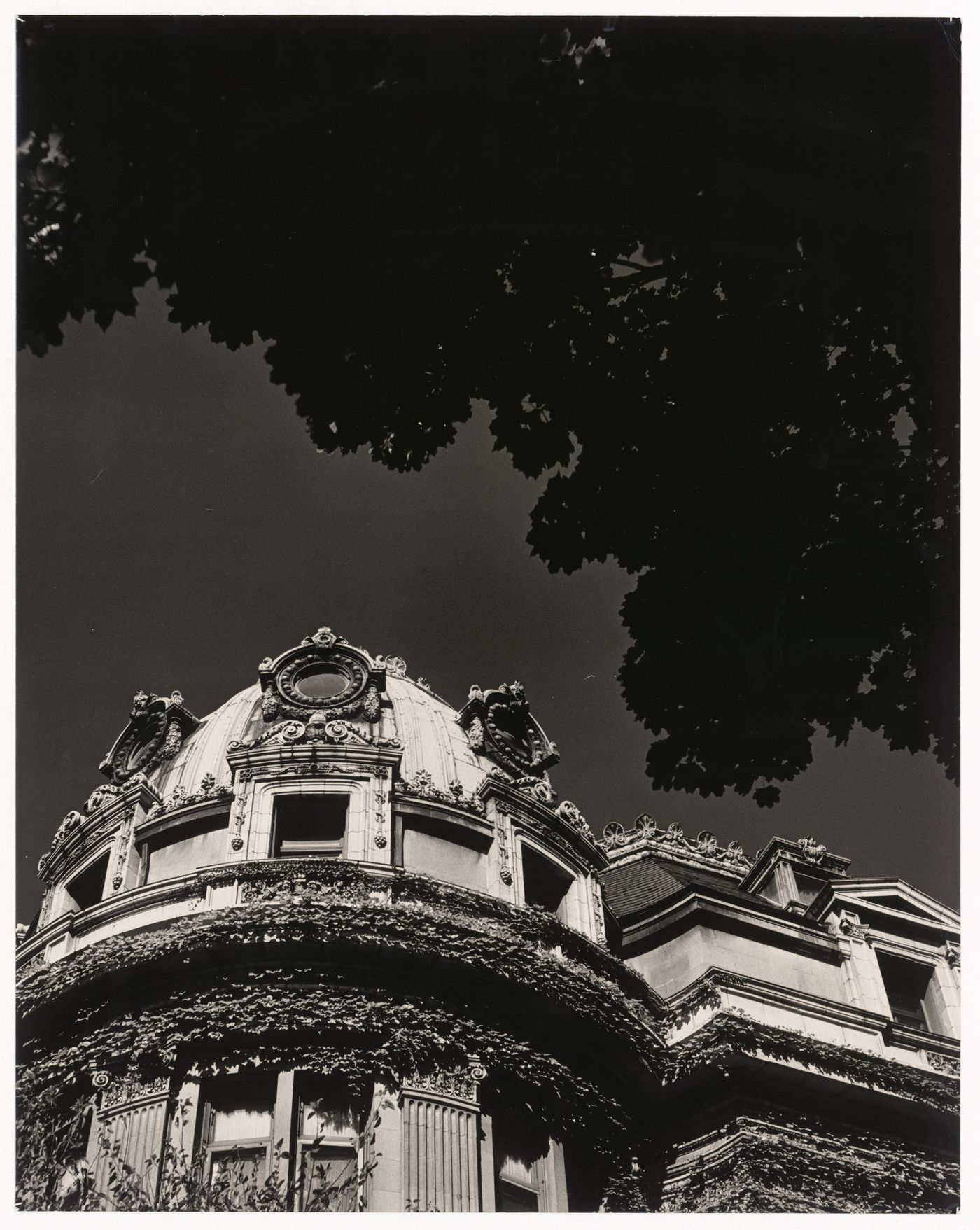 Partial view of the French Embassy, Washington, D.C.