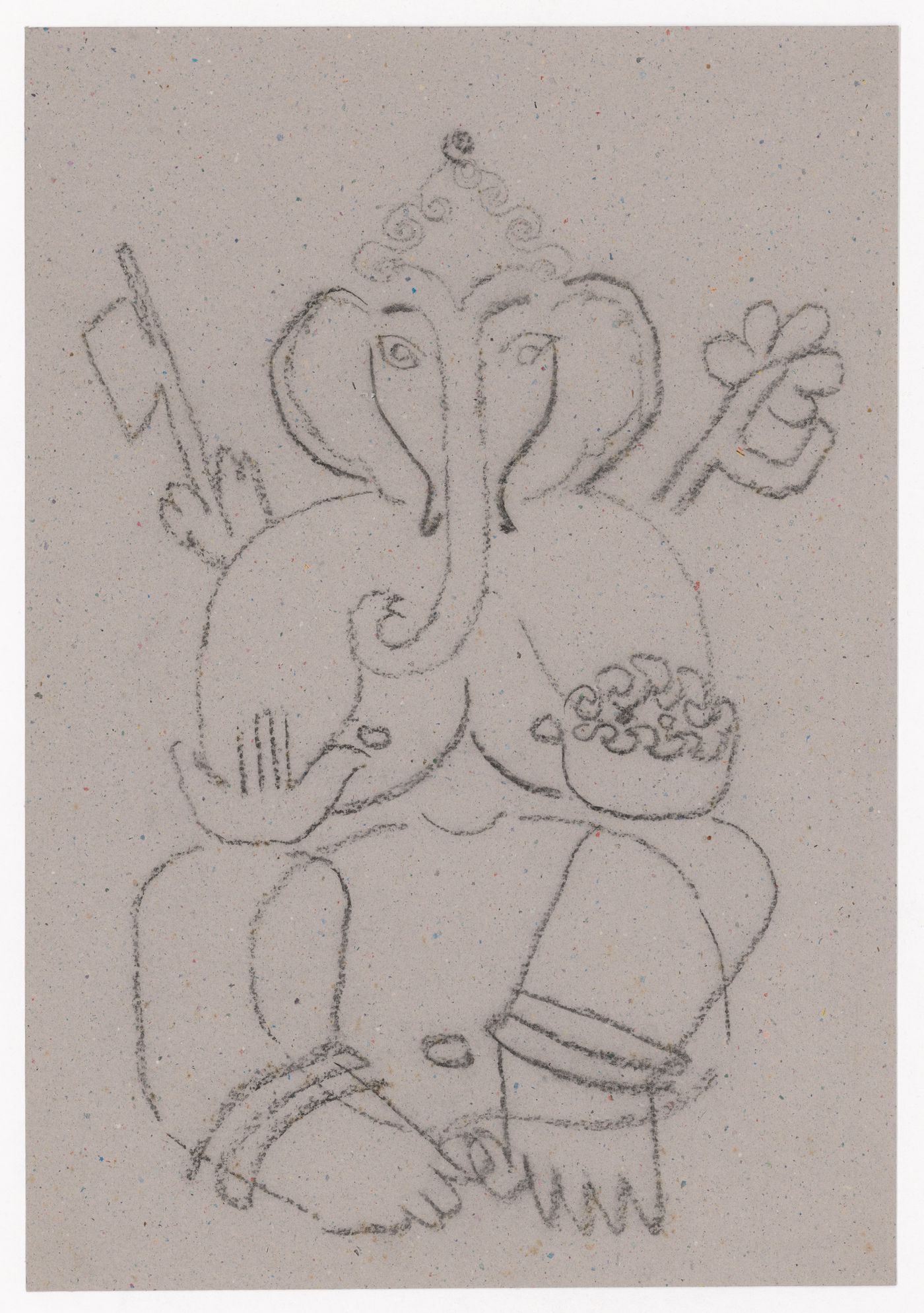 Drawing of Ganesha by Aditya Prakash
