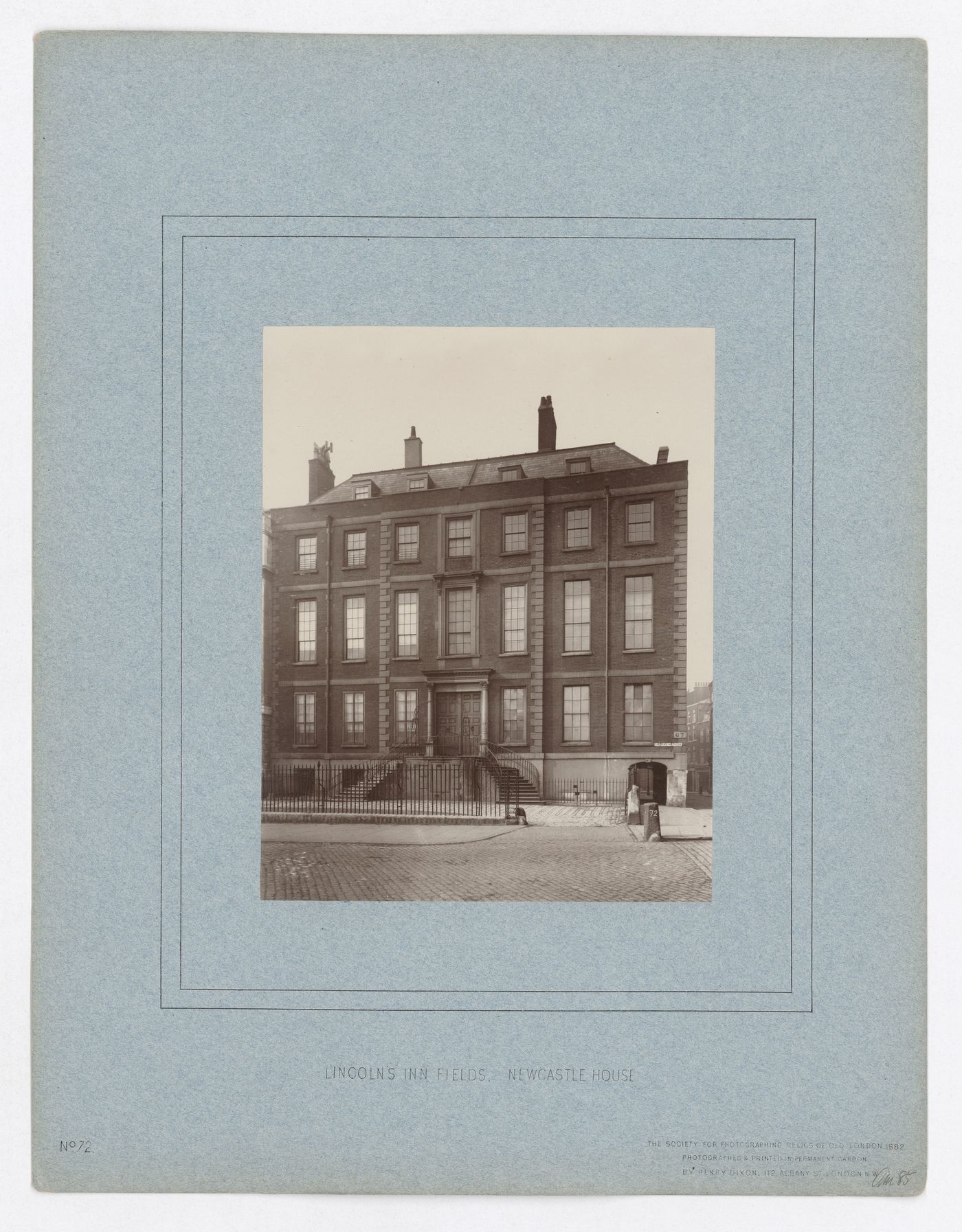 Lincoln's Inn Fields - Newcastle house