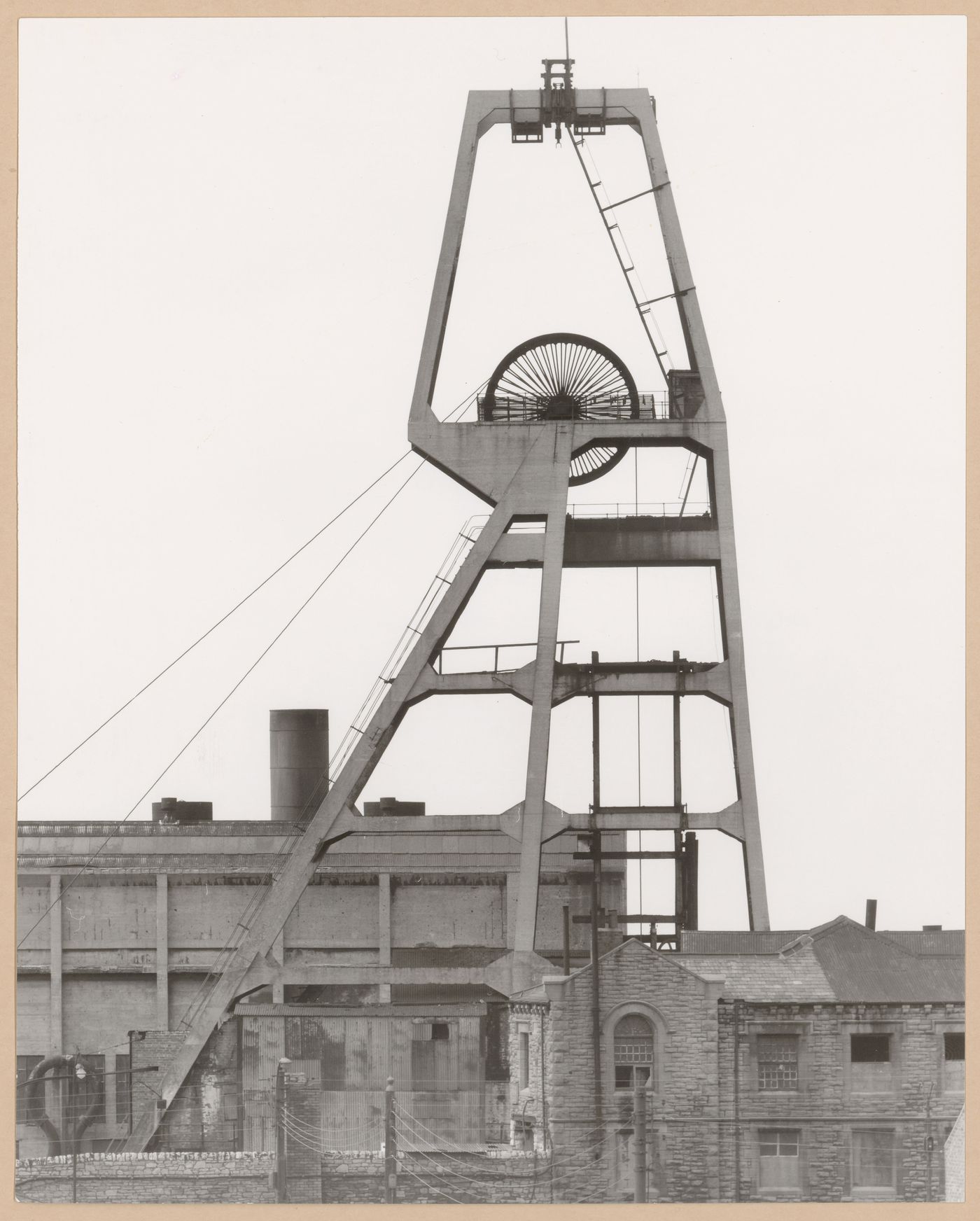 View of a minehead of Whitburn Colliery, Sunderland, England