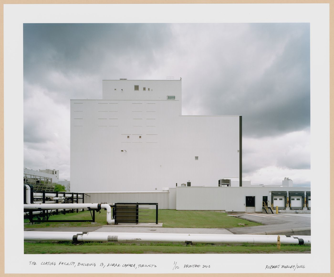 The Disappearance of Darkness Series: The Coating Facility, Building Thirteen, Kodak Canada, Toronto