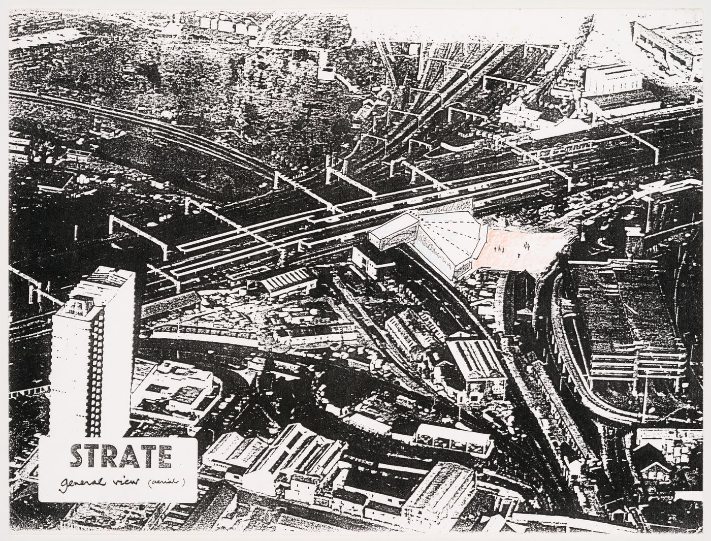 Strate: general view (aerial)