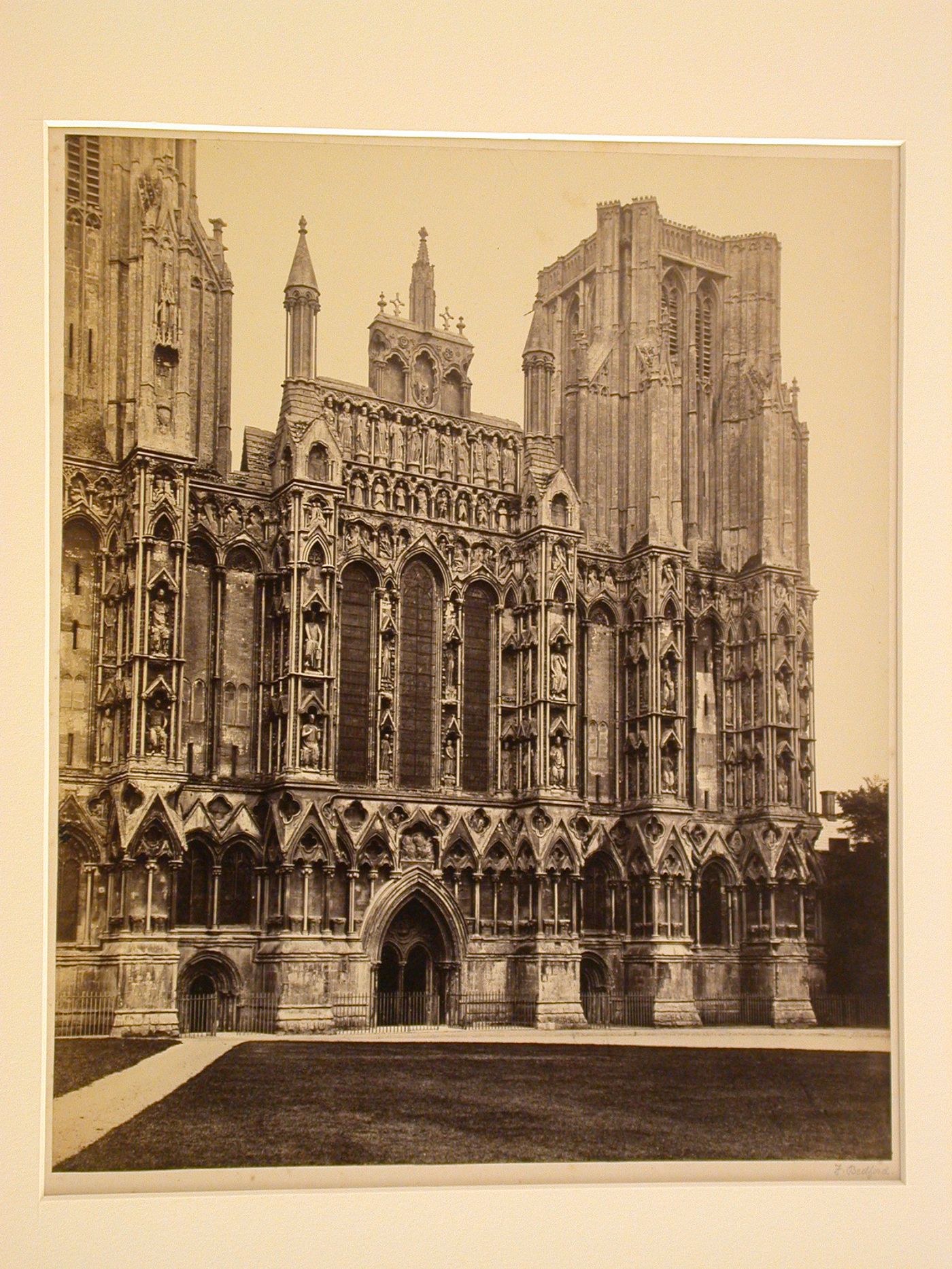 Wells Cathedral. West Front