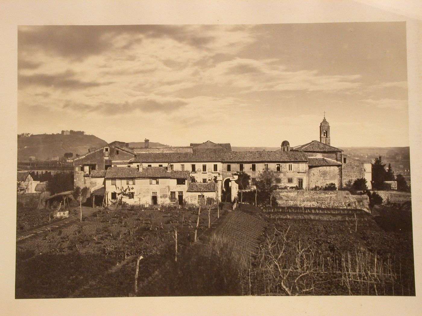 General view of countryside, Rome, Italy