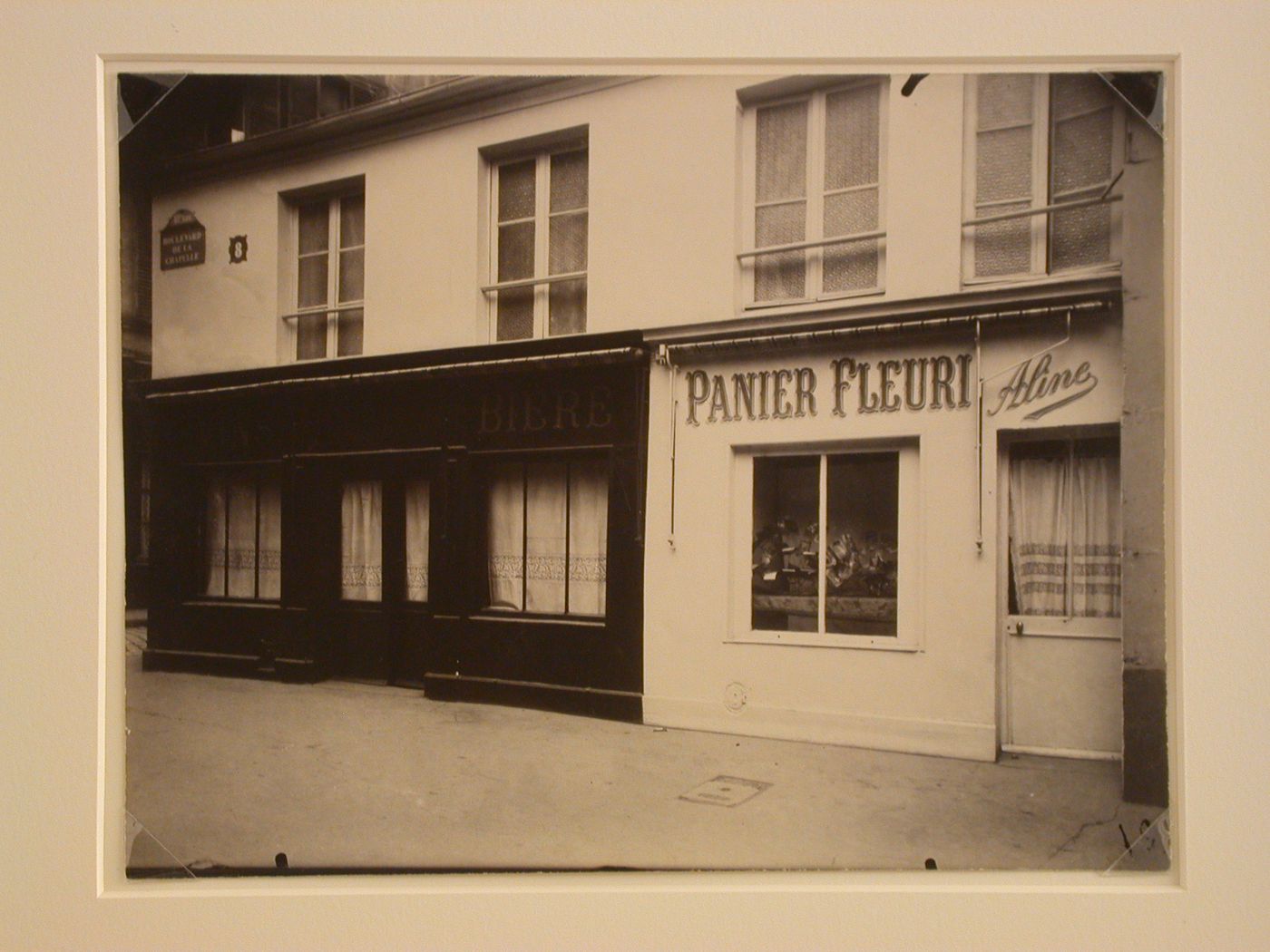 Boulevard de la Chapelle, view of shopsincluding Panier Fleuri, Paris, France