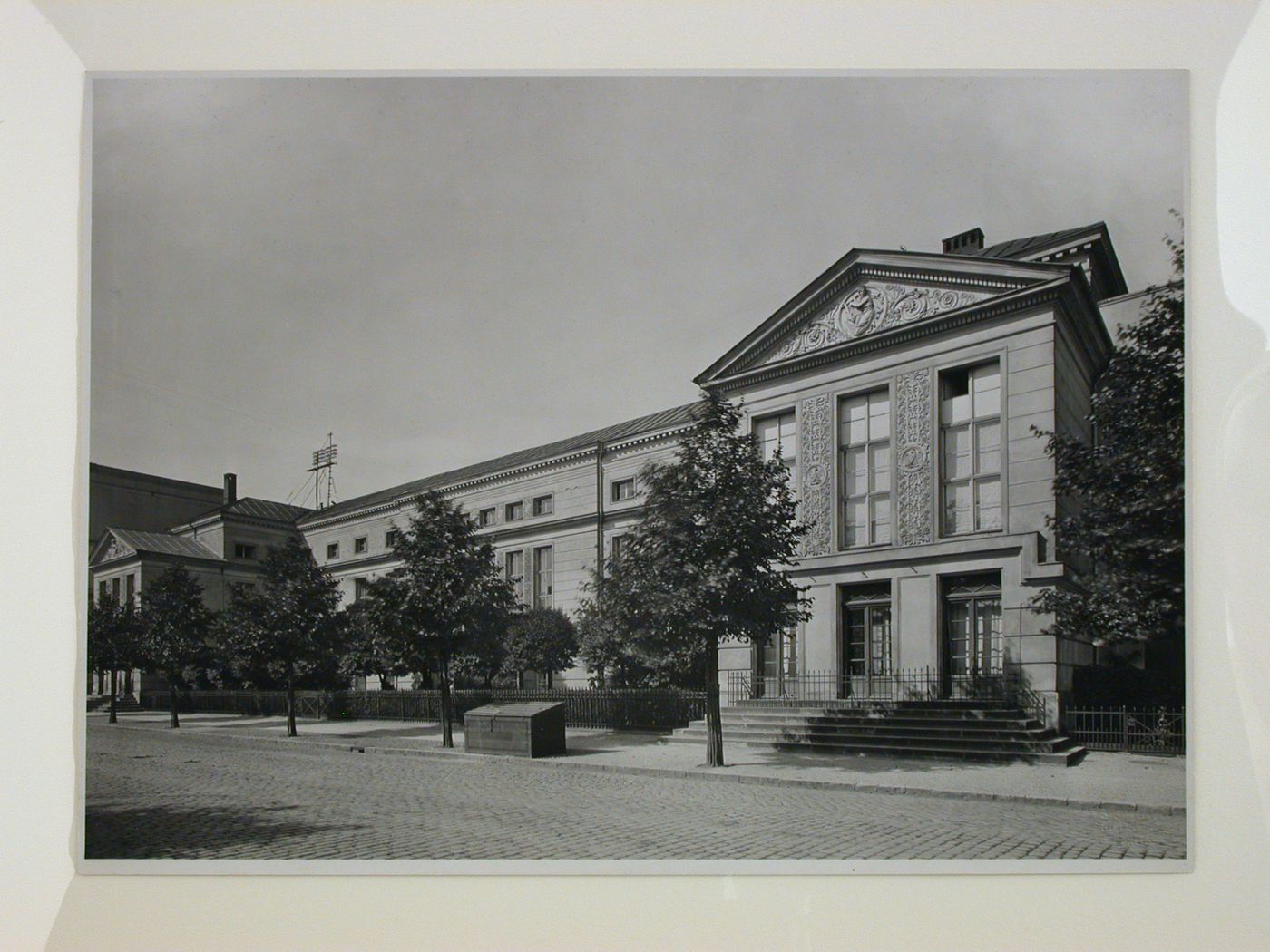 View of the Civilian Casino (now demolished), 20 Waisenstraße, Potsdam, Germany