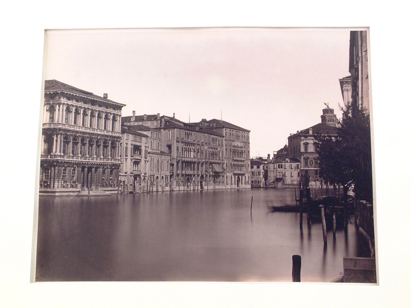 Palazzi Rezzonico, Giustiniani and Foscari, Venice, Italy