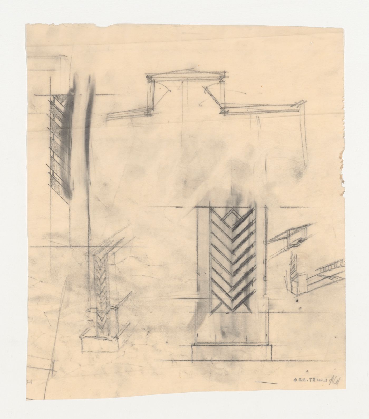 Lehigh Airports Competition Entry: Elevation and details for pier ornament