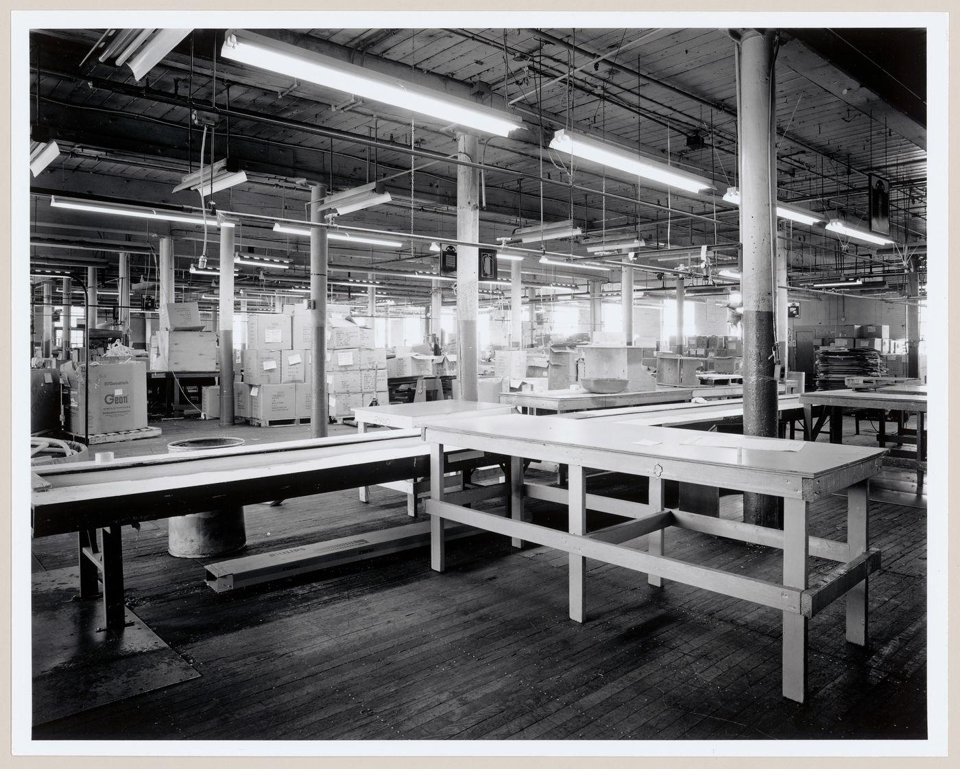 Interior view of third floor of the Coleco Building (formerly the Merchants Manufacturing Company Building), Montréal, Québec