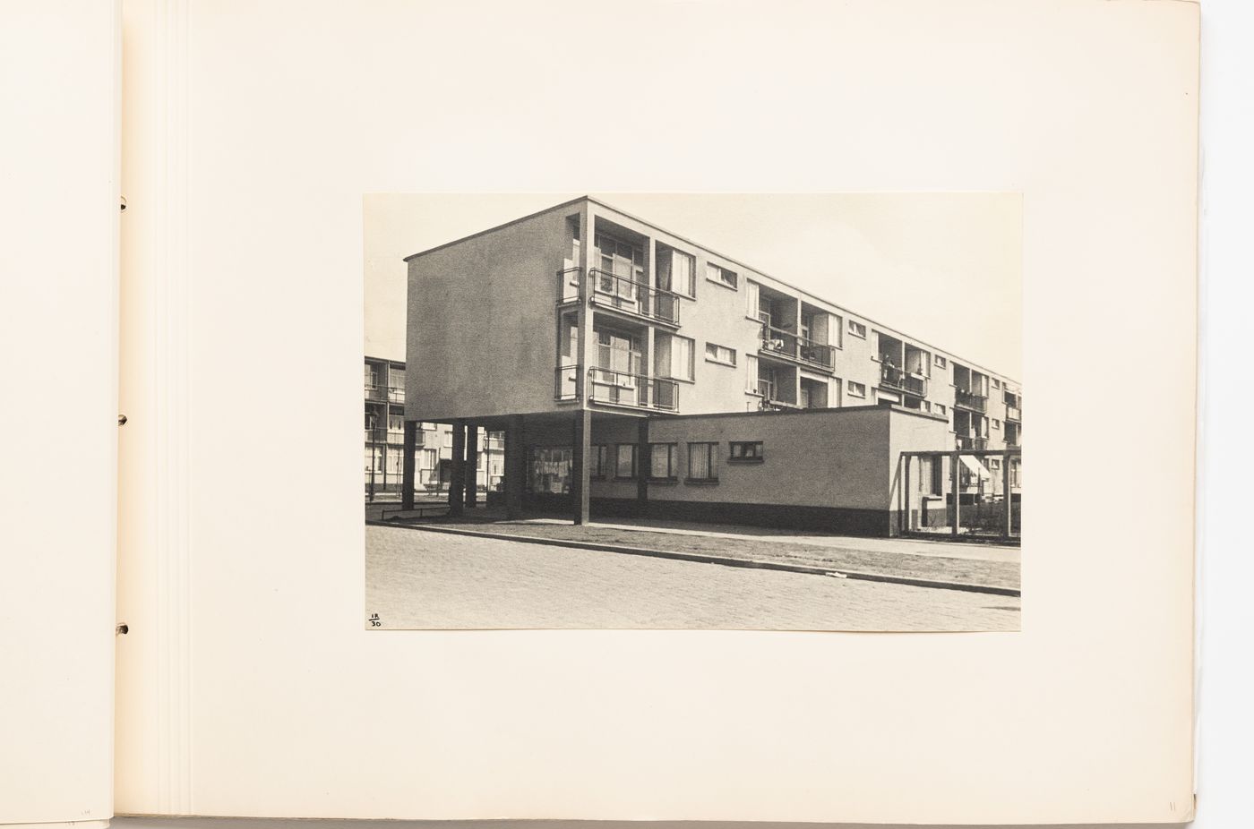 Exterior View Of Type B Housing Units, Hellerhof Housing Estate ...